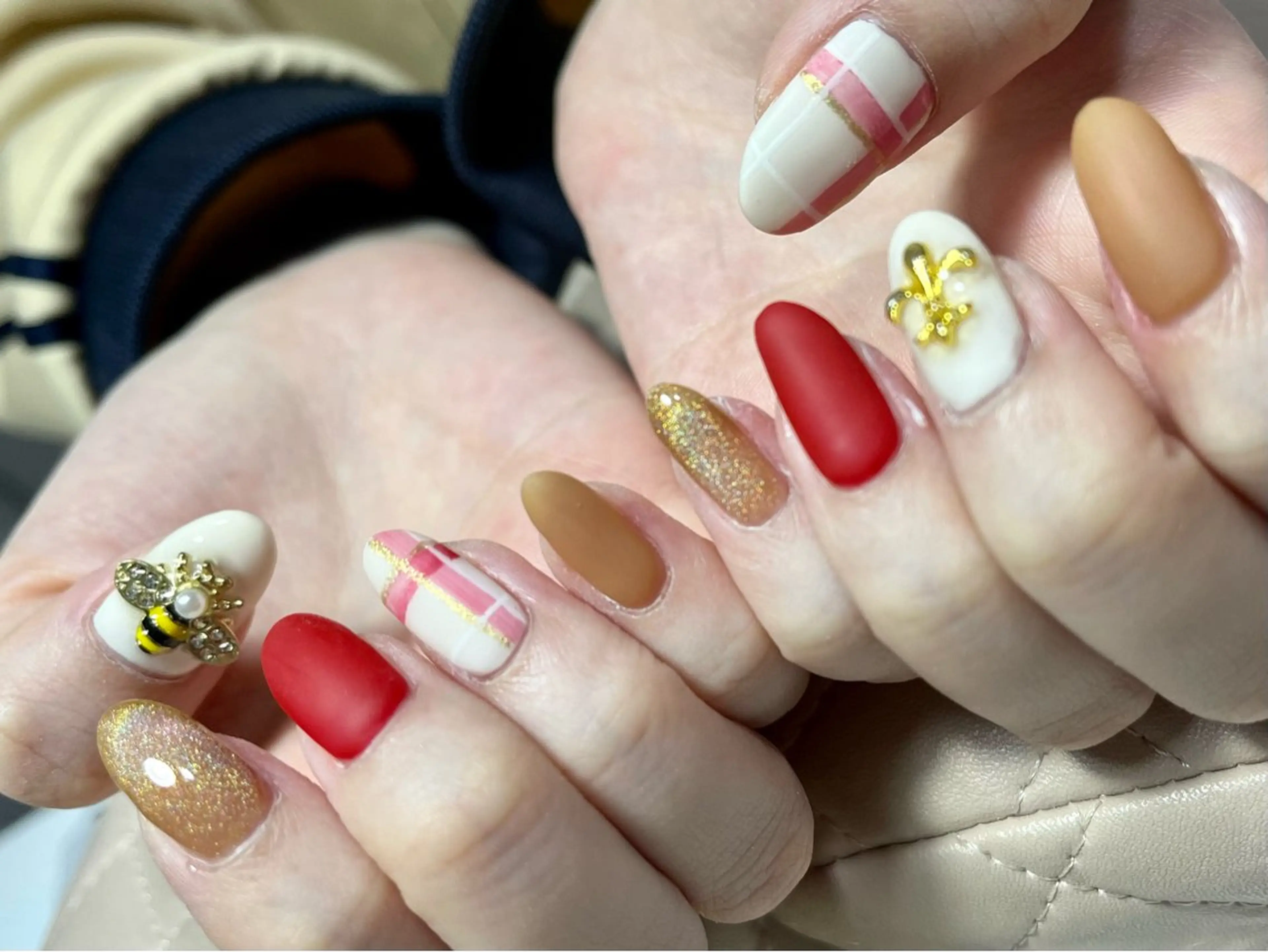 ネイル goldgleams ちなのネイルデザイン