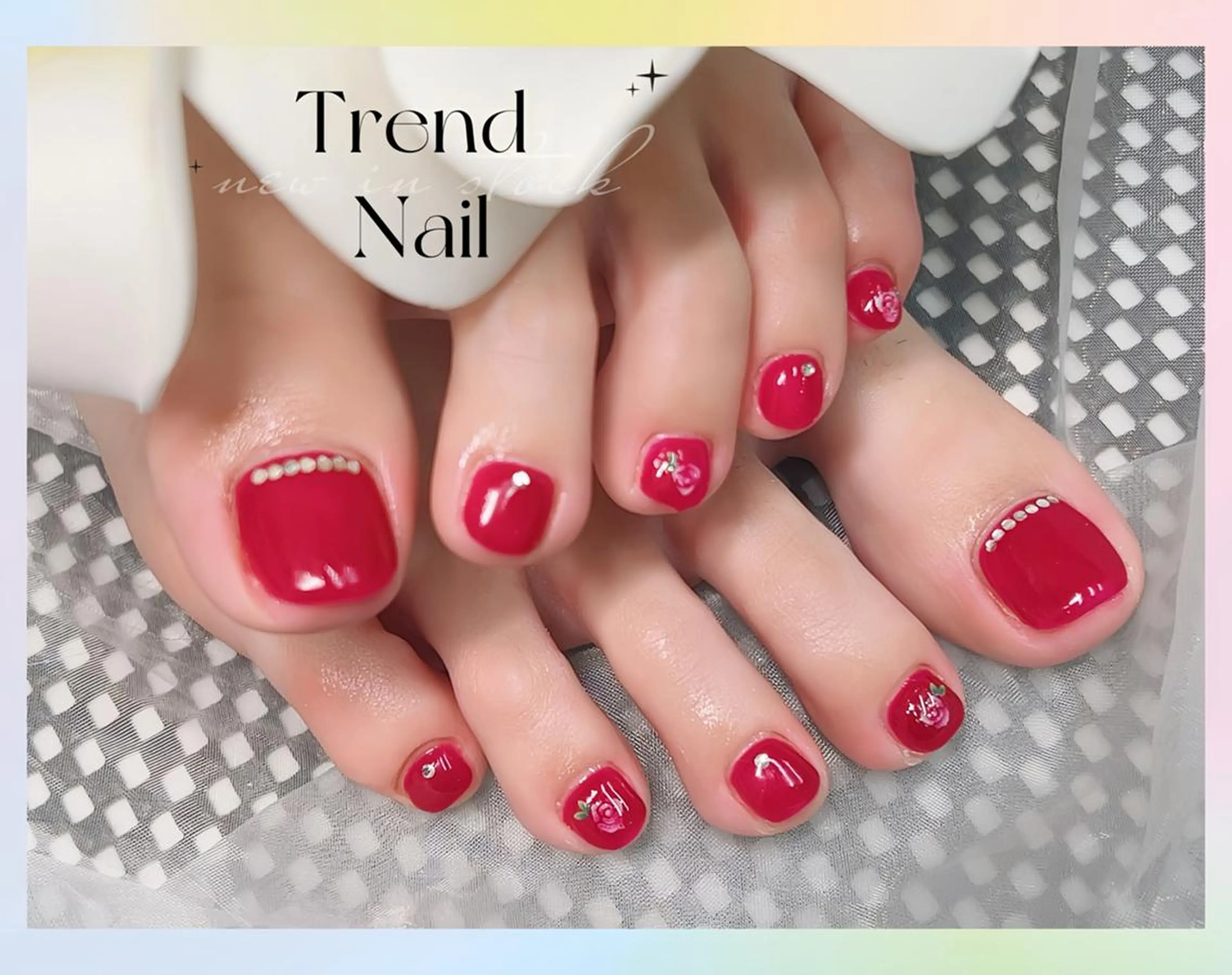 ネイル フットネイル トレンド ネイル スタジオのネイルデザイン