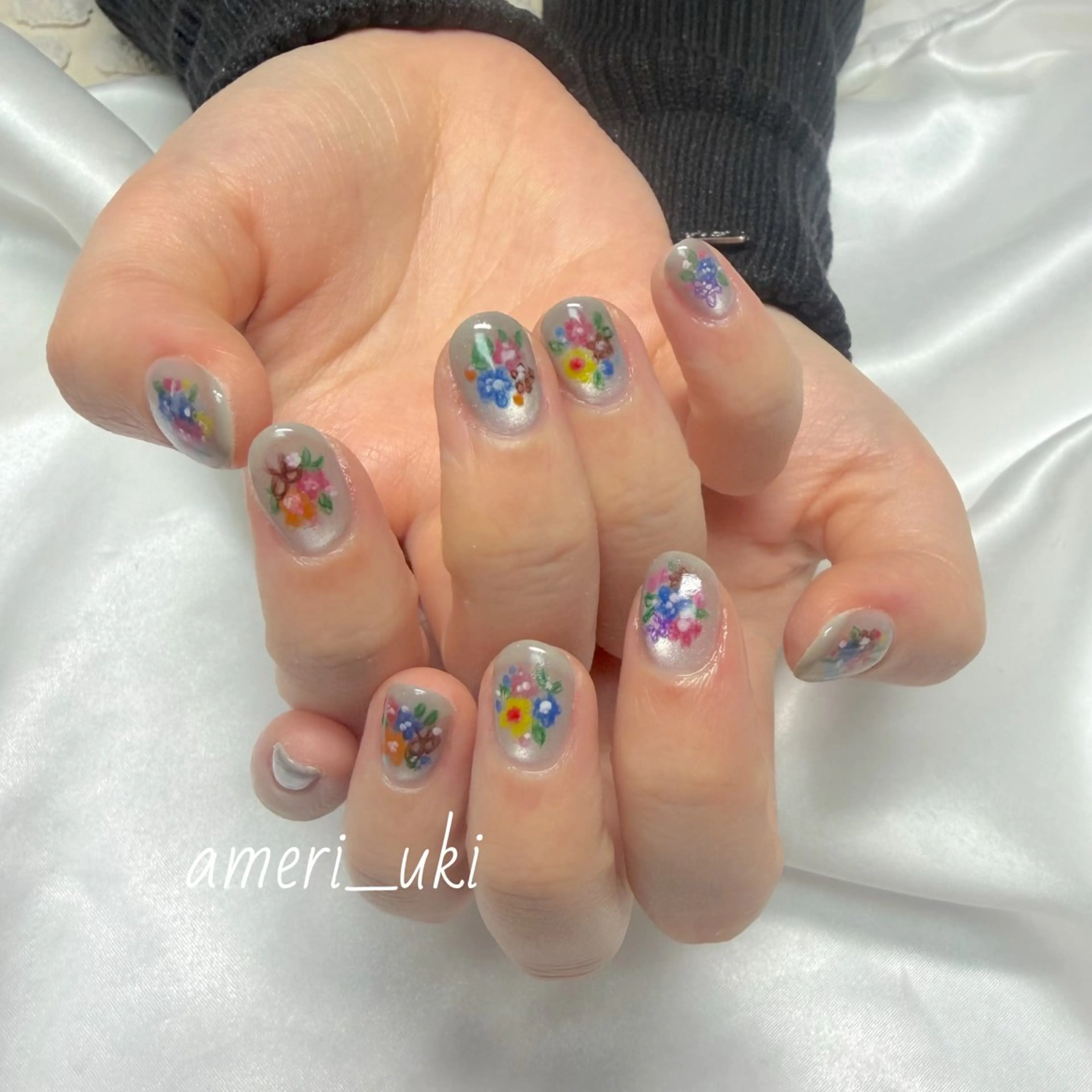 ネイル ハンドネイル Ameri nail /UKIのネイルデザイン
