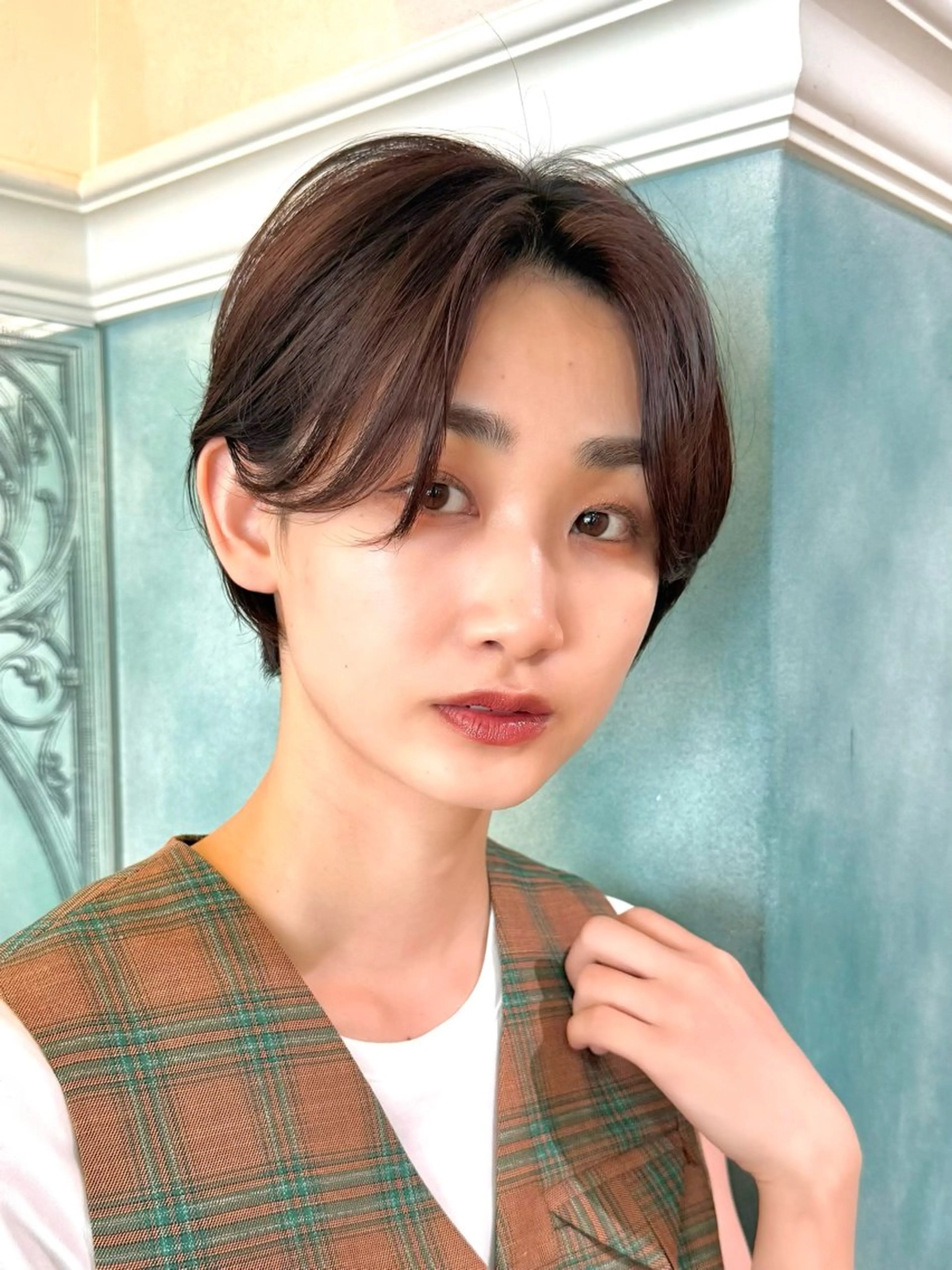 ショート 大人美人ショート 杉浦主馬のヘアスタイル