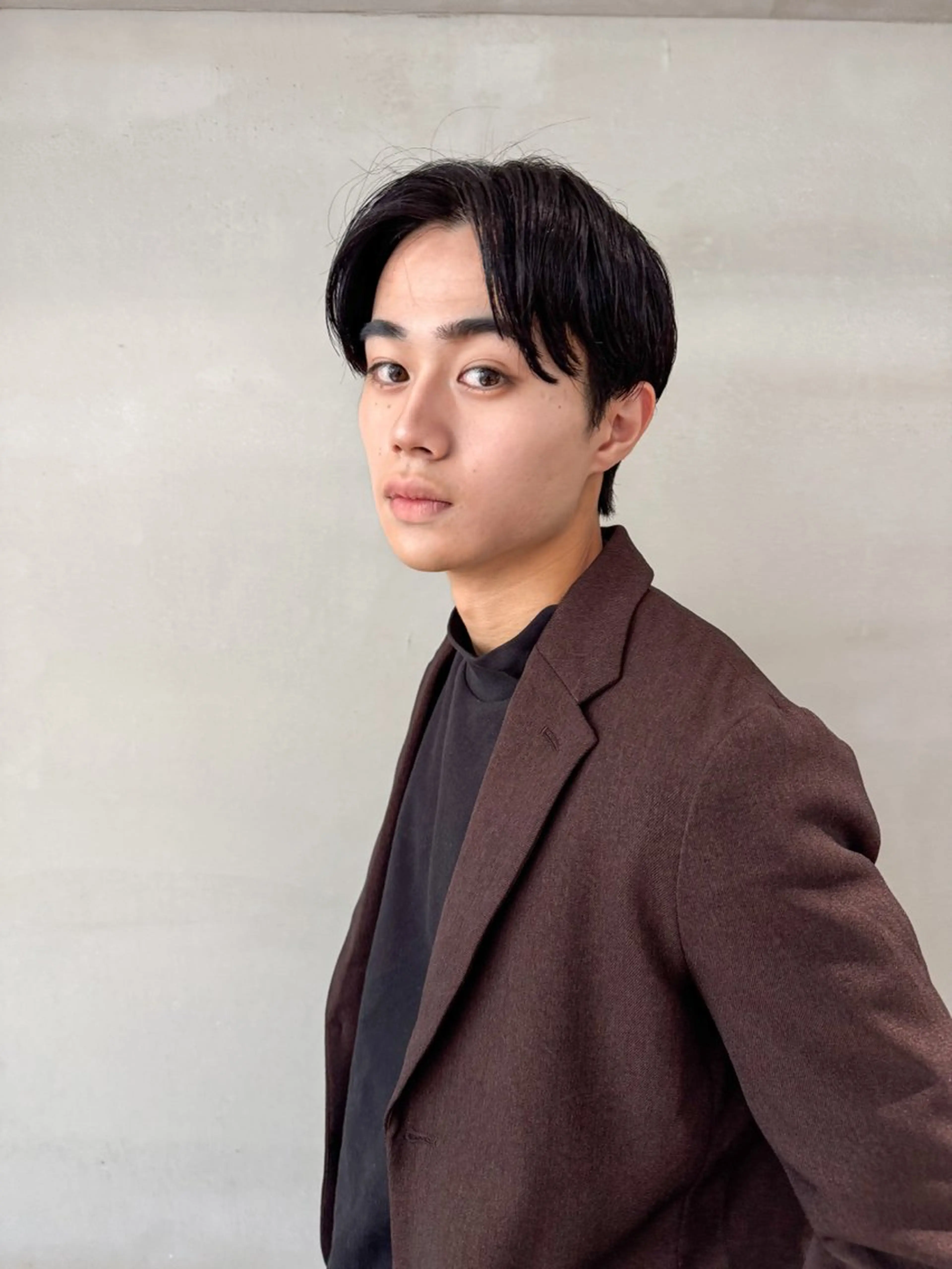 メンズ カット 山中 束真のヘアスタイル