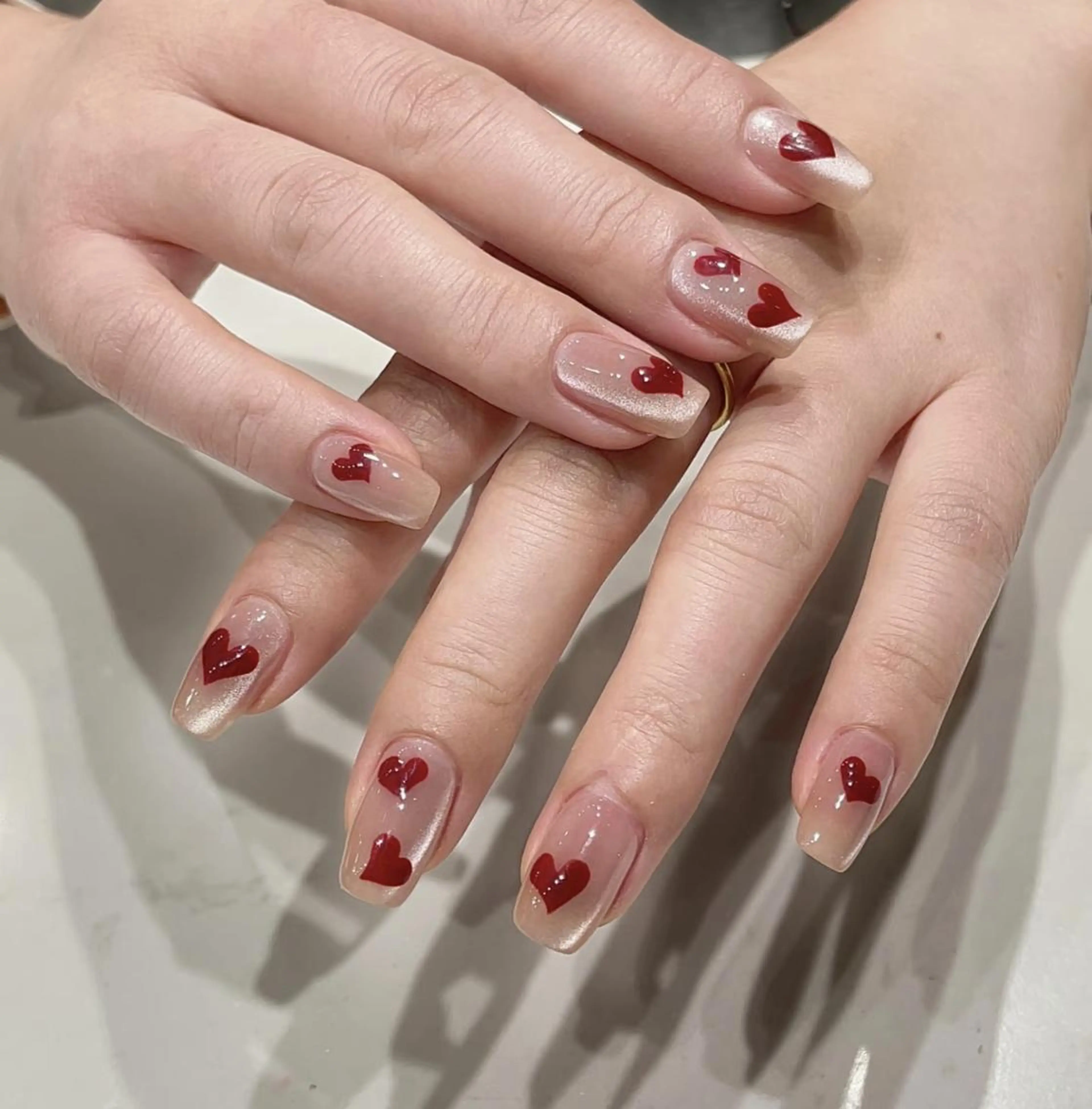ネイル ハンドネイル ハンドケア 🍑 momo_nailのネイルデザイン