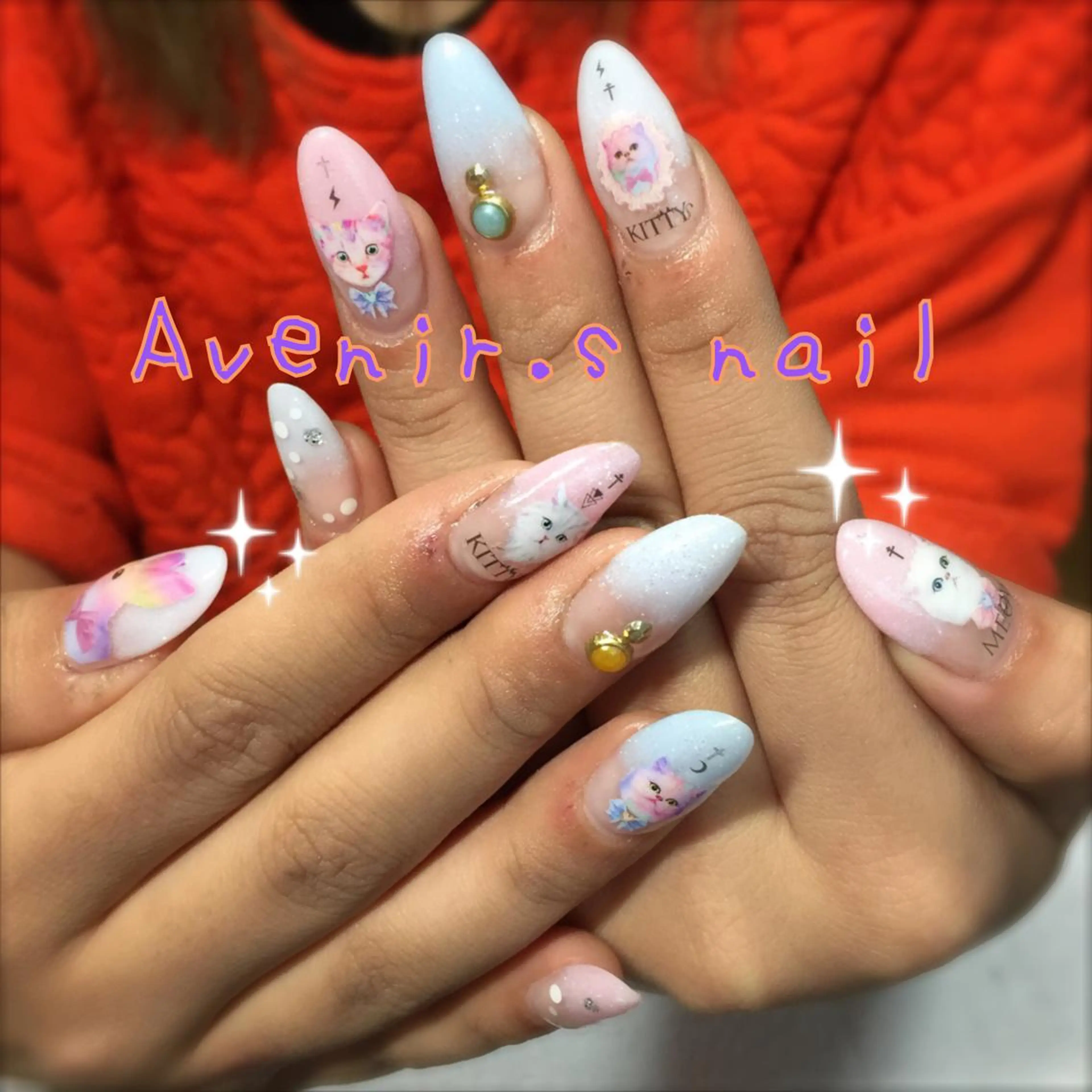 ネイル スカルプネイル Home Salon Avenir.のネイルデザイン