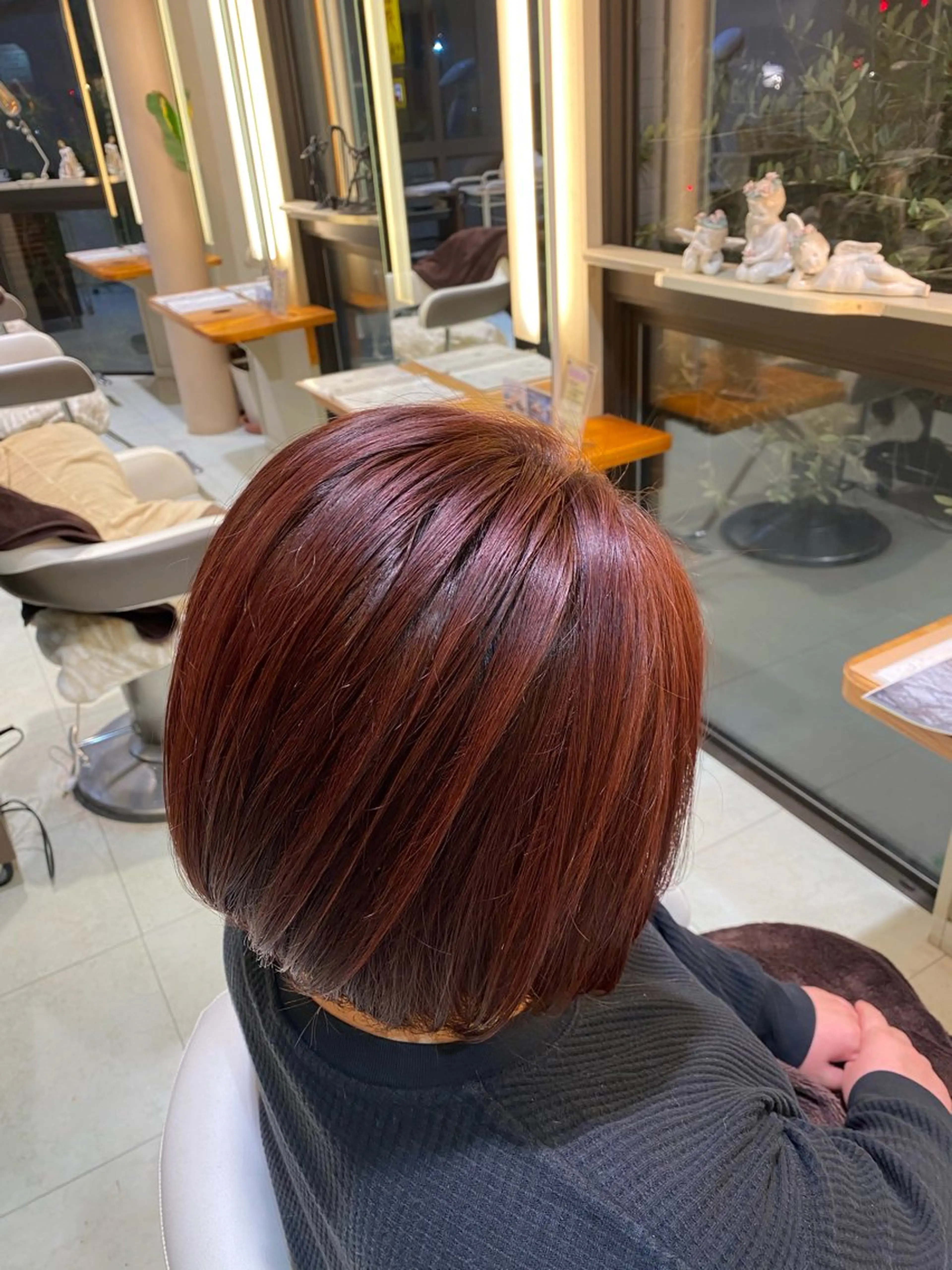 カラー ブラウンカラー ピンクカラー 五番街所属・美容室 五番街のヘアスタイル