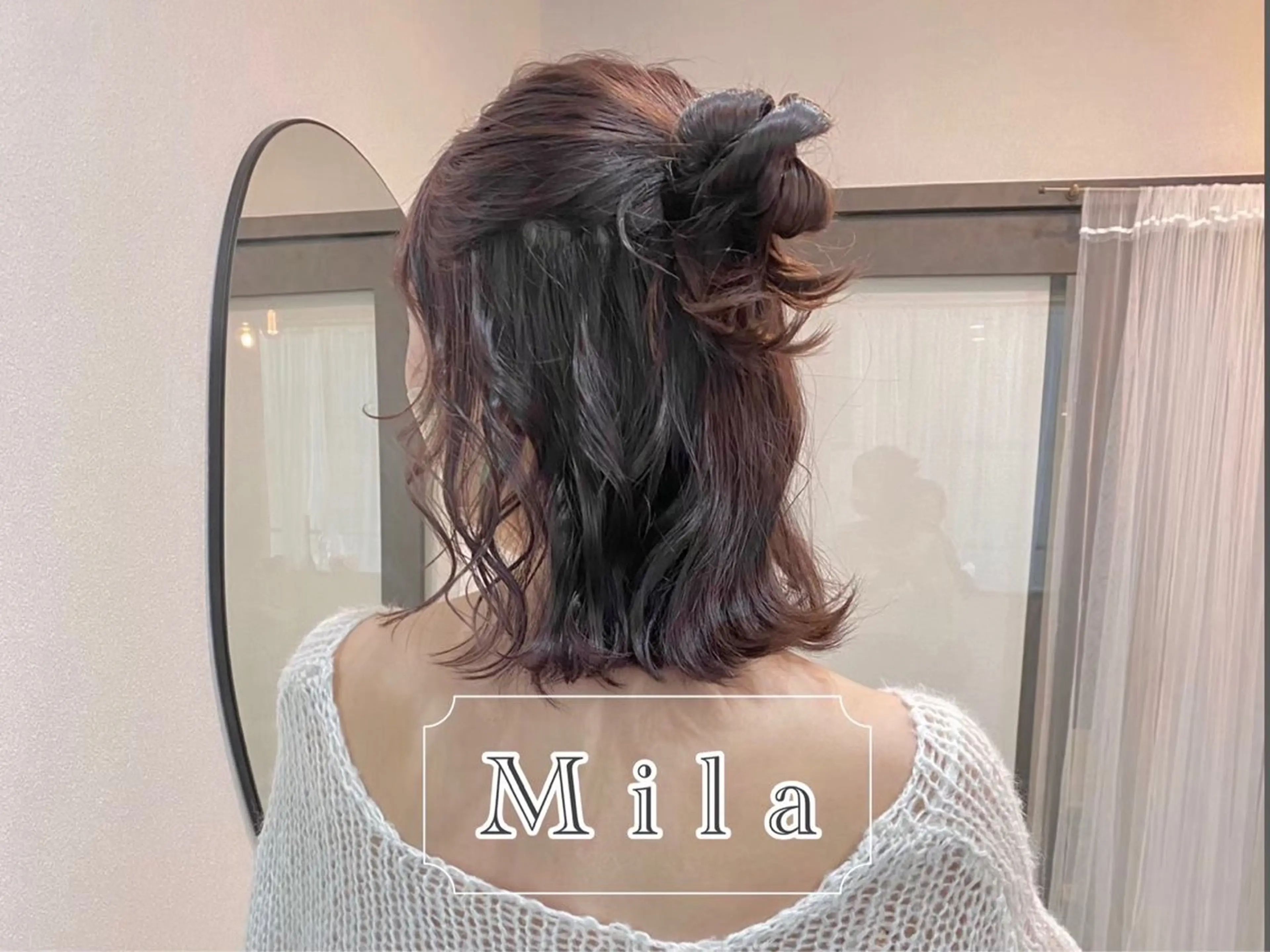 ヘアアレンジ Mila hinaのヘアスタイル