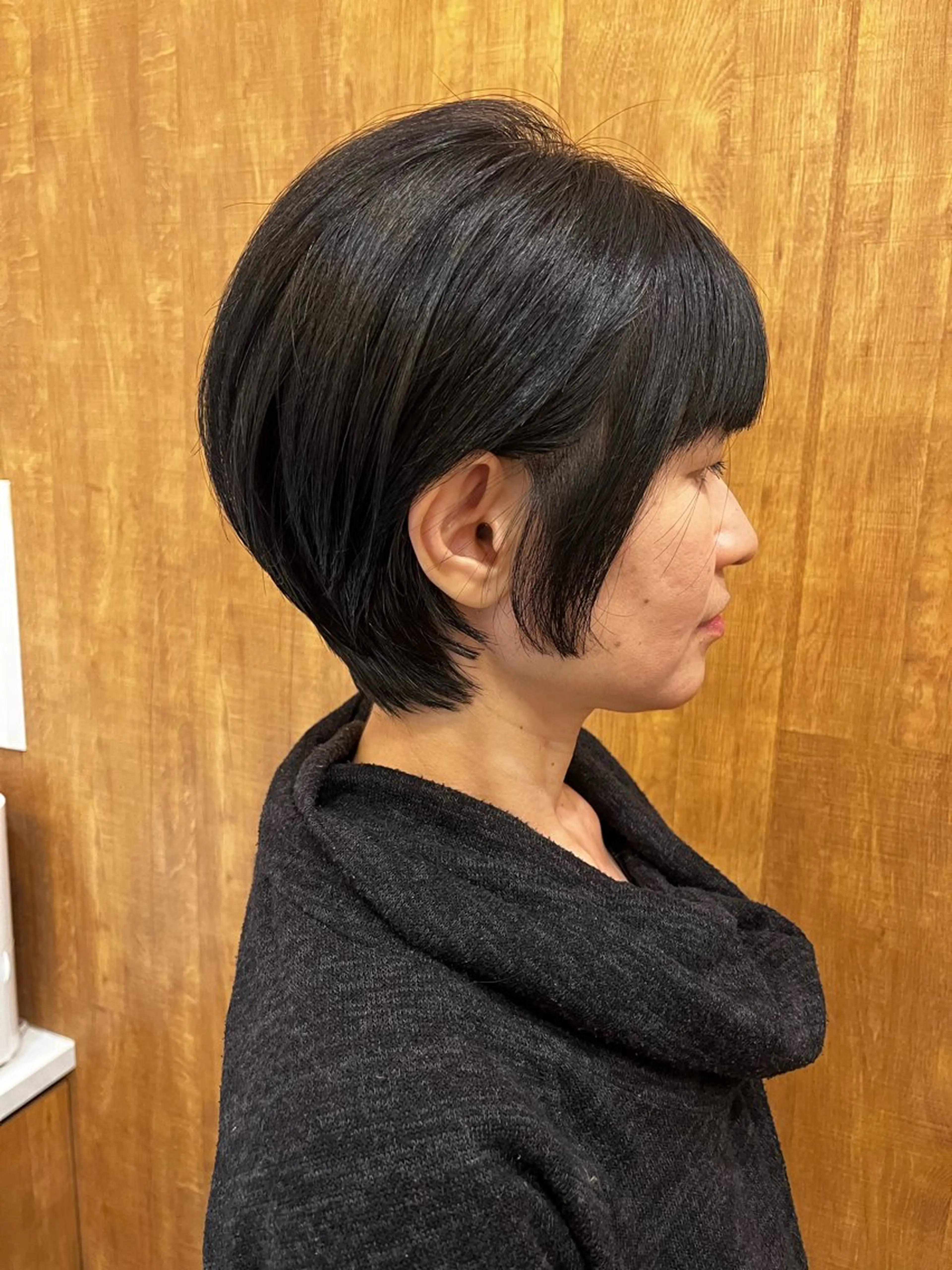 ショート 田内 満里奈のヘアスタイル
