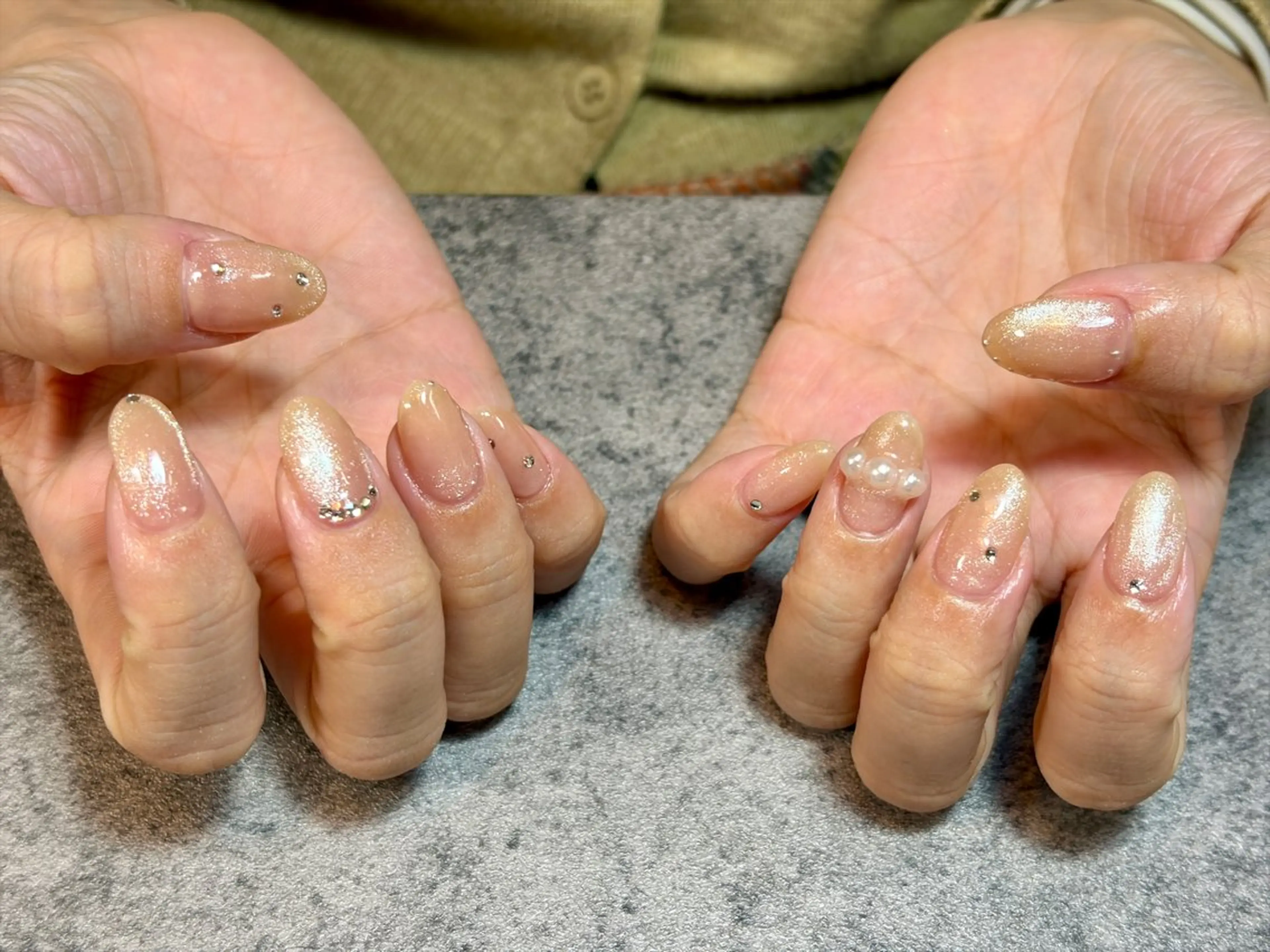 ネイル ハンドネイル フットネイル GéRanium Harukaのネイルデザイン