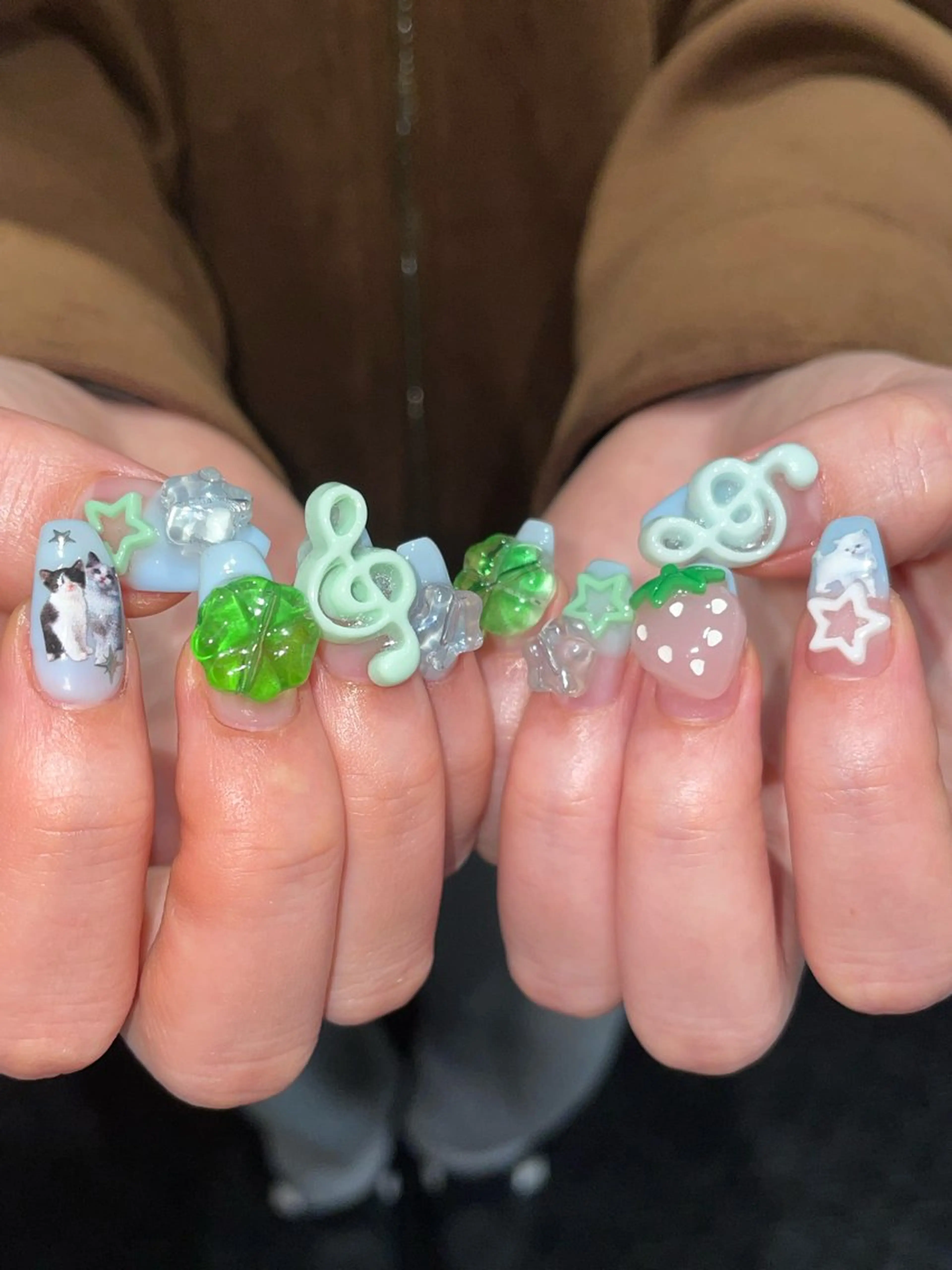 ネイル ハンドネイル GO TODAY 吉祥寺Glint所属・うの 韓国ﾈｲﾙ໒꒱⋆⭒˚のネイルデザイン