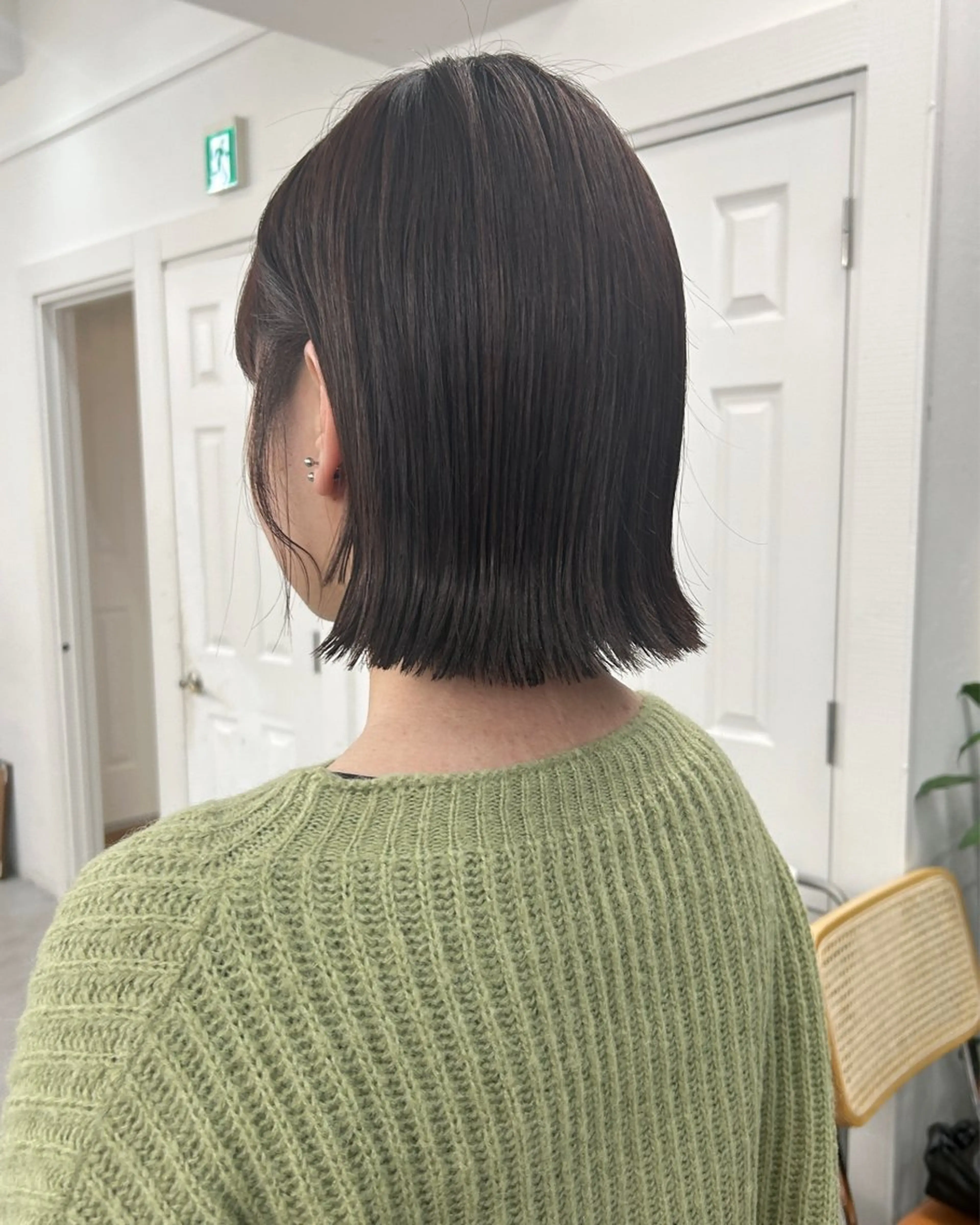 ショート カラー レイヤーボブ/ 艶カラー/サナ🌼のヘアスタイル