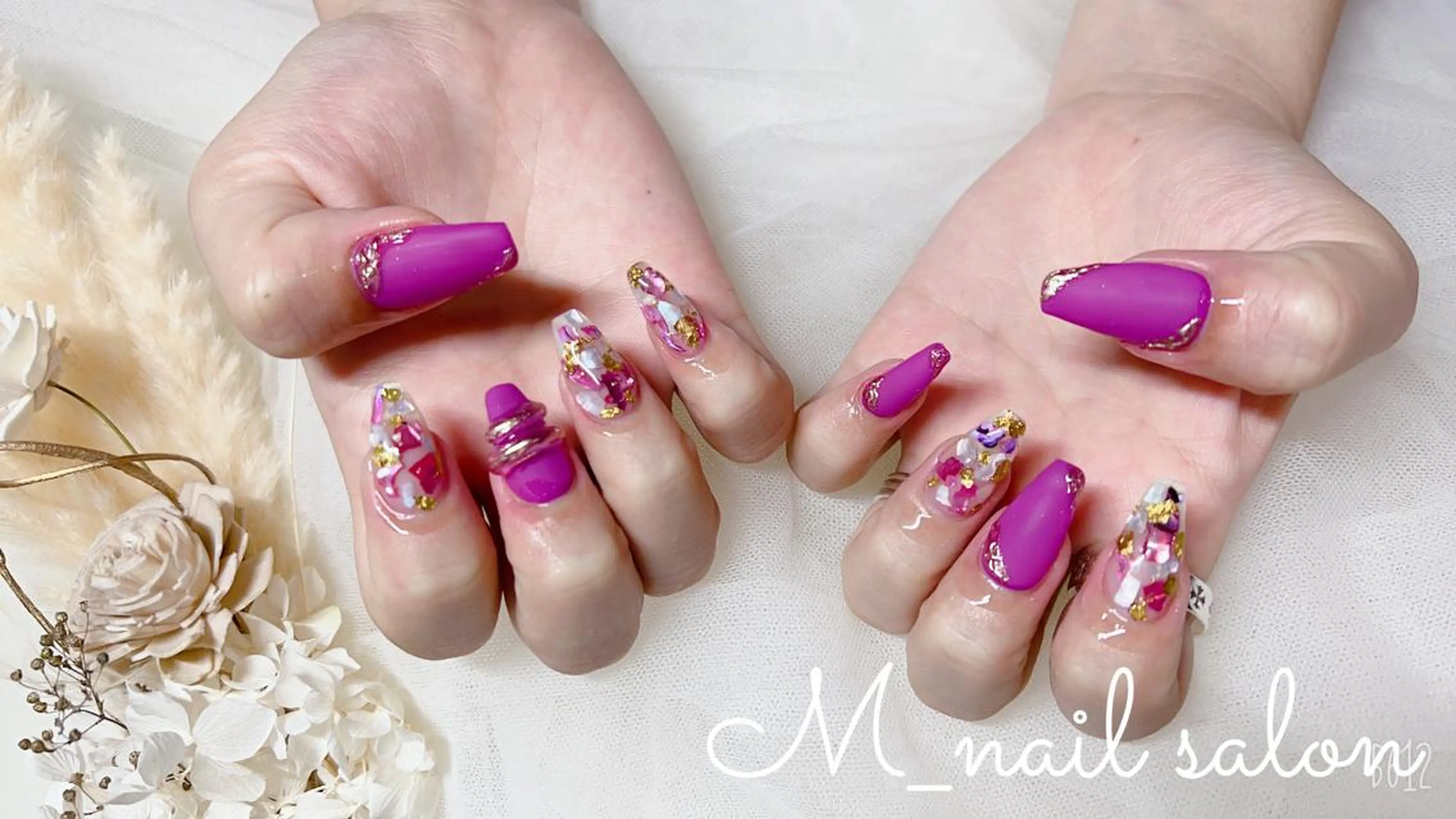 ネイル 持ち込み M_nail salon所属・M_ nail salonのネイルデザイン