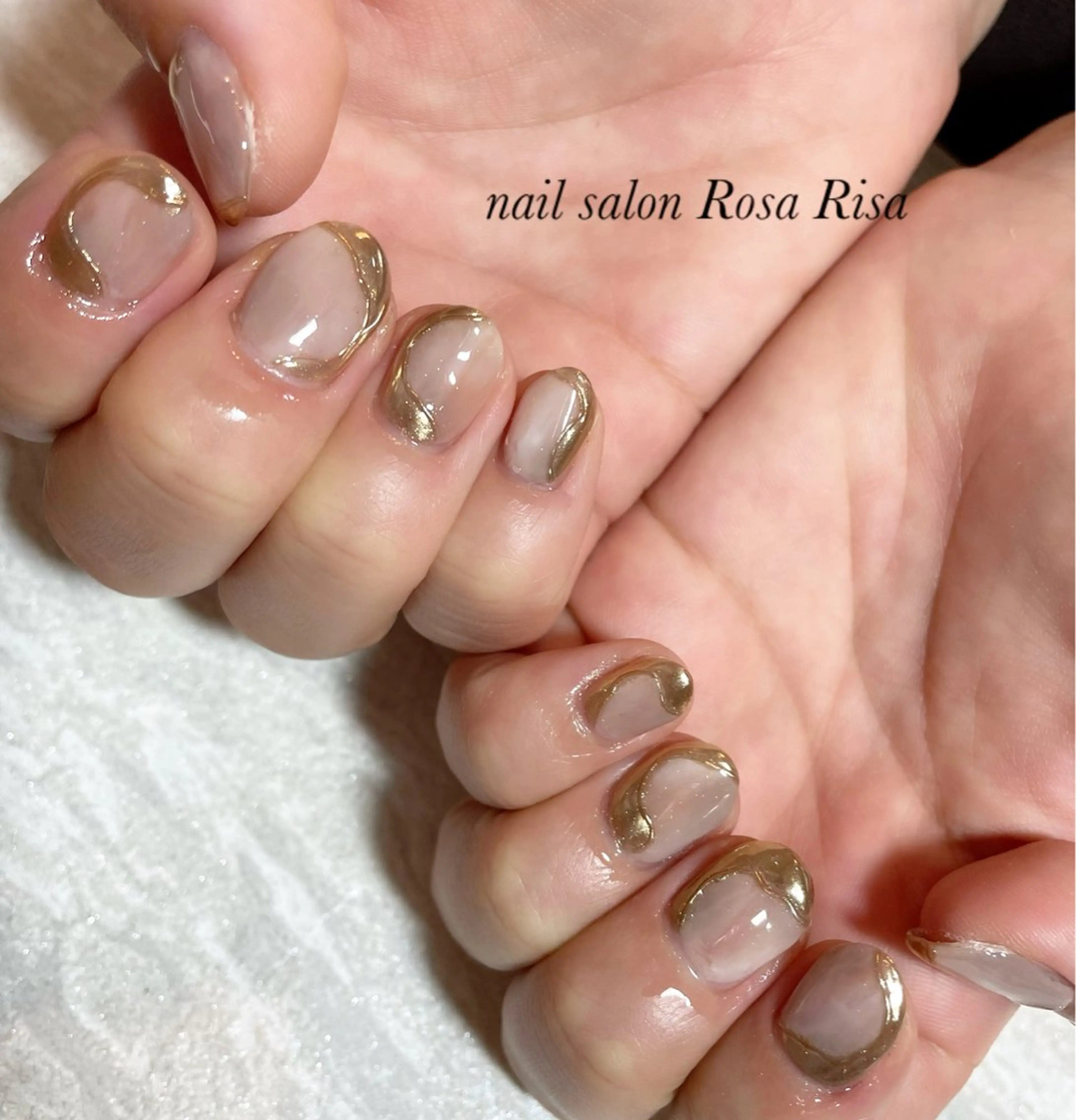 ネイル ニュアンスネイル ハンドネイル ネイルスタジオ シェイクユアハンズのネイルデザイン