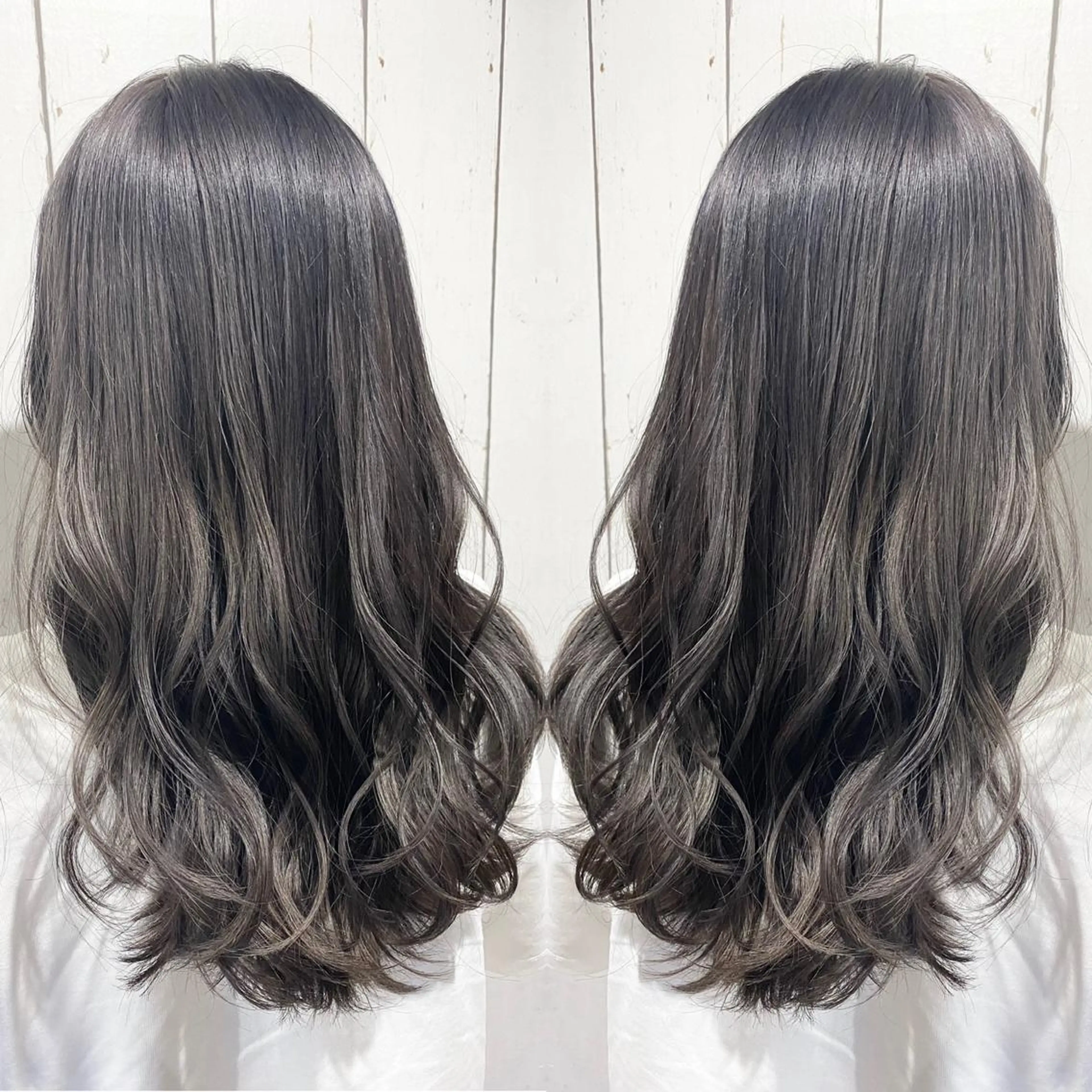 セミロング カラー パーマ ヘアアレンジ アディクシーカラー アッシュ バレイヤージュ ベージュカラー ブリーチ カット ヘアカラー トリートメント RecheRche【池袋】所属・👑指名率No.1 👑坂口飛翔のヘアスタイル