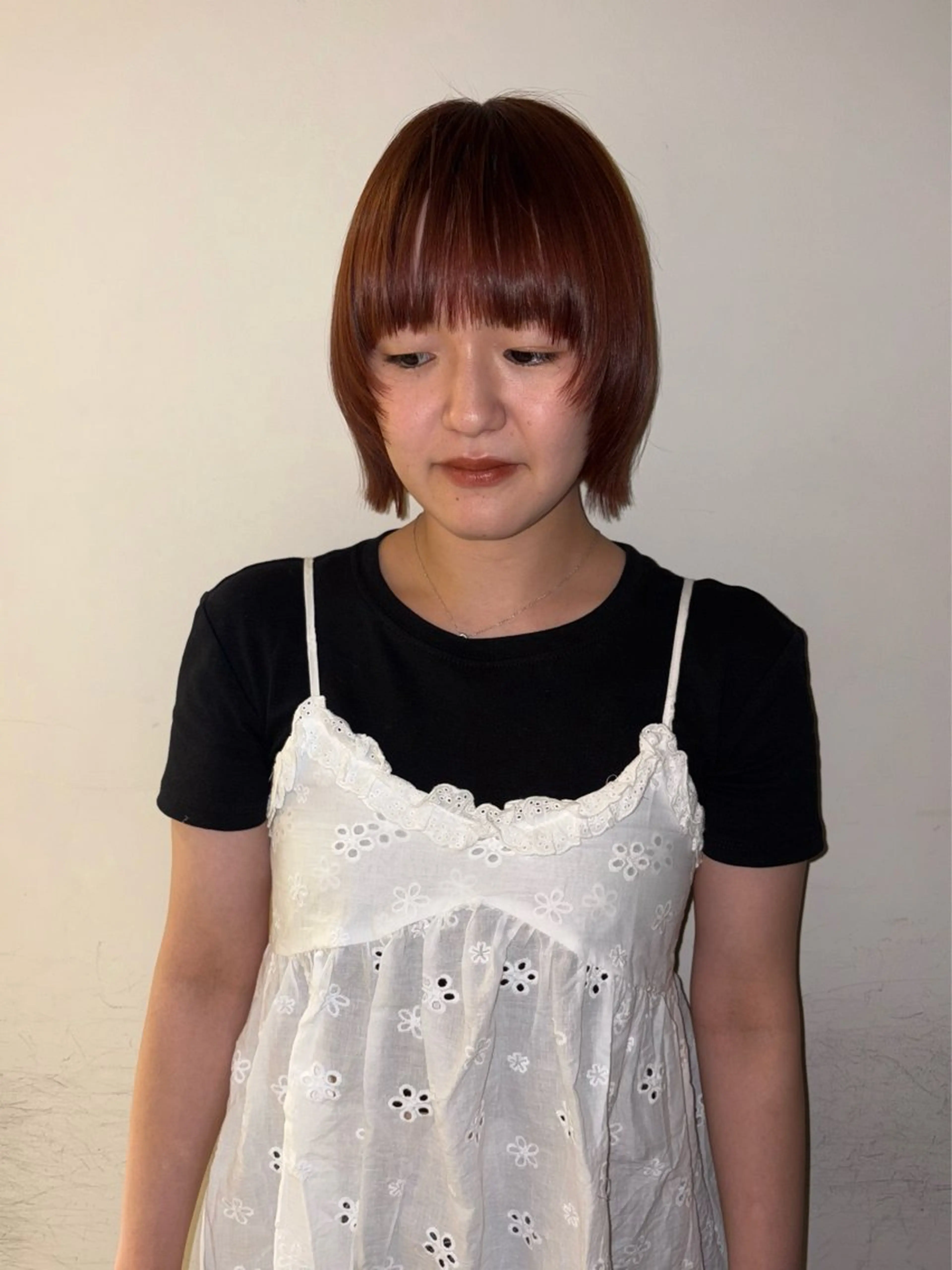 ショート カラー カット ヘアカラー MARI ｟津田沼駅｠のヘアスタイル