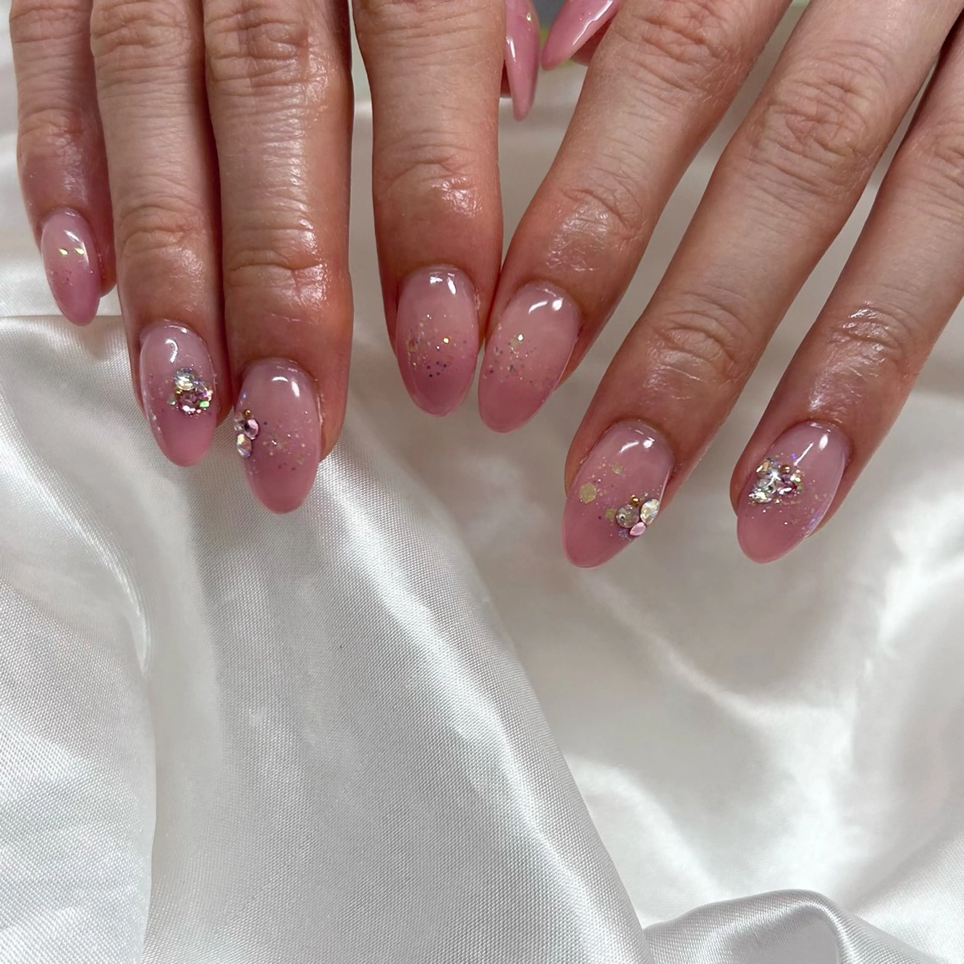 ネイル ハンドネイル ネイリストUSUI♡ パラジェルフィルインのネイルデザイン