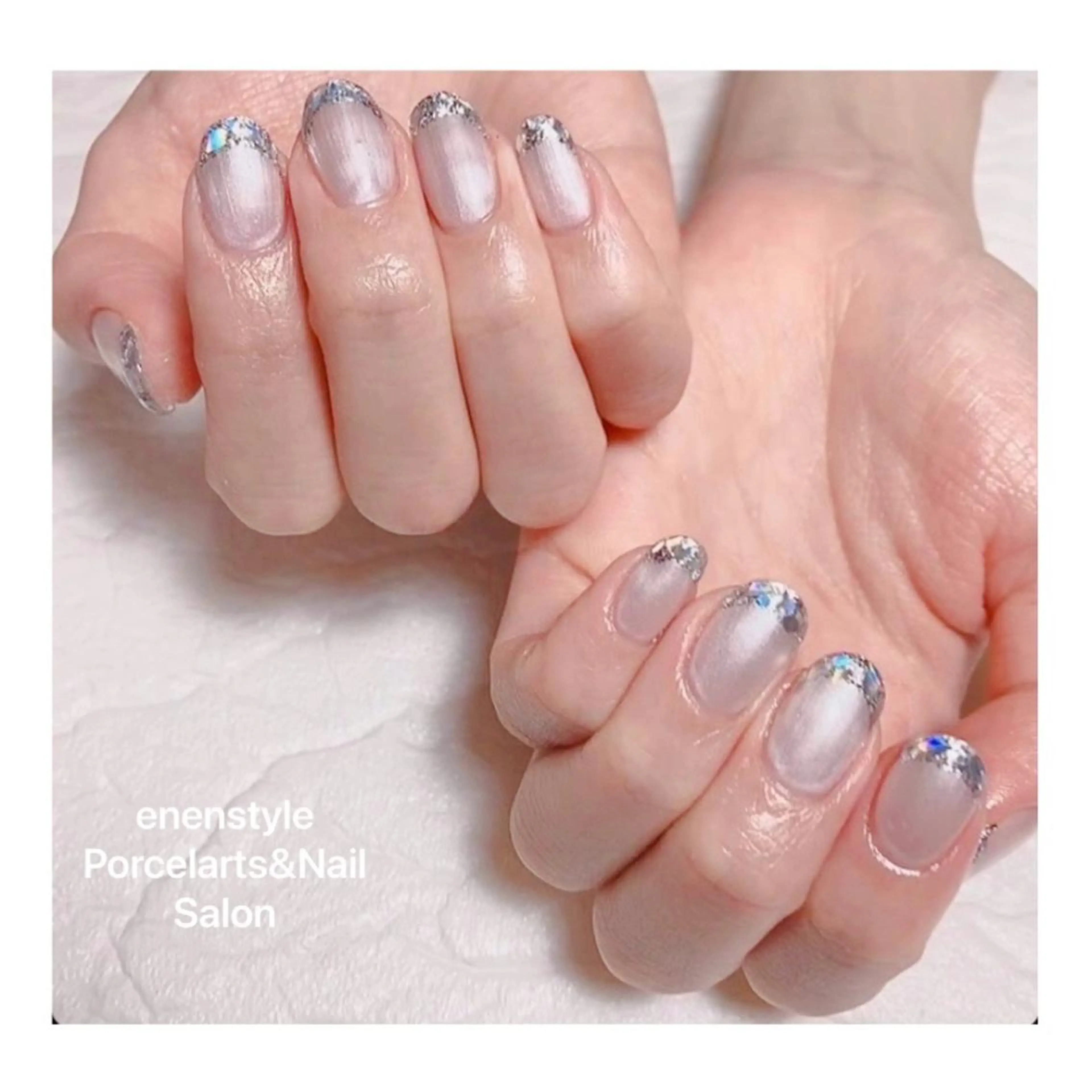 ミディアム ネイル 👑enen style👑のネイルデザイン