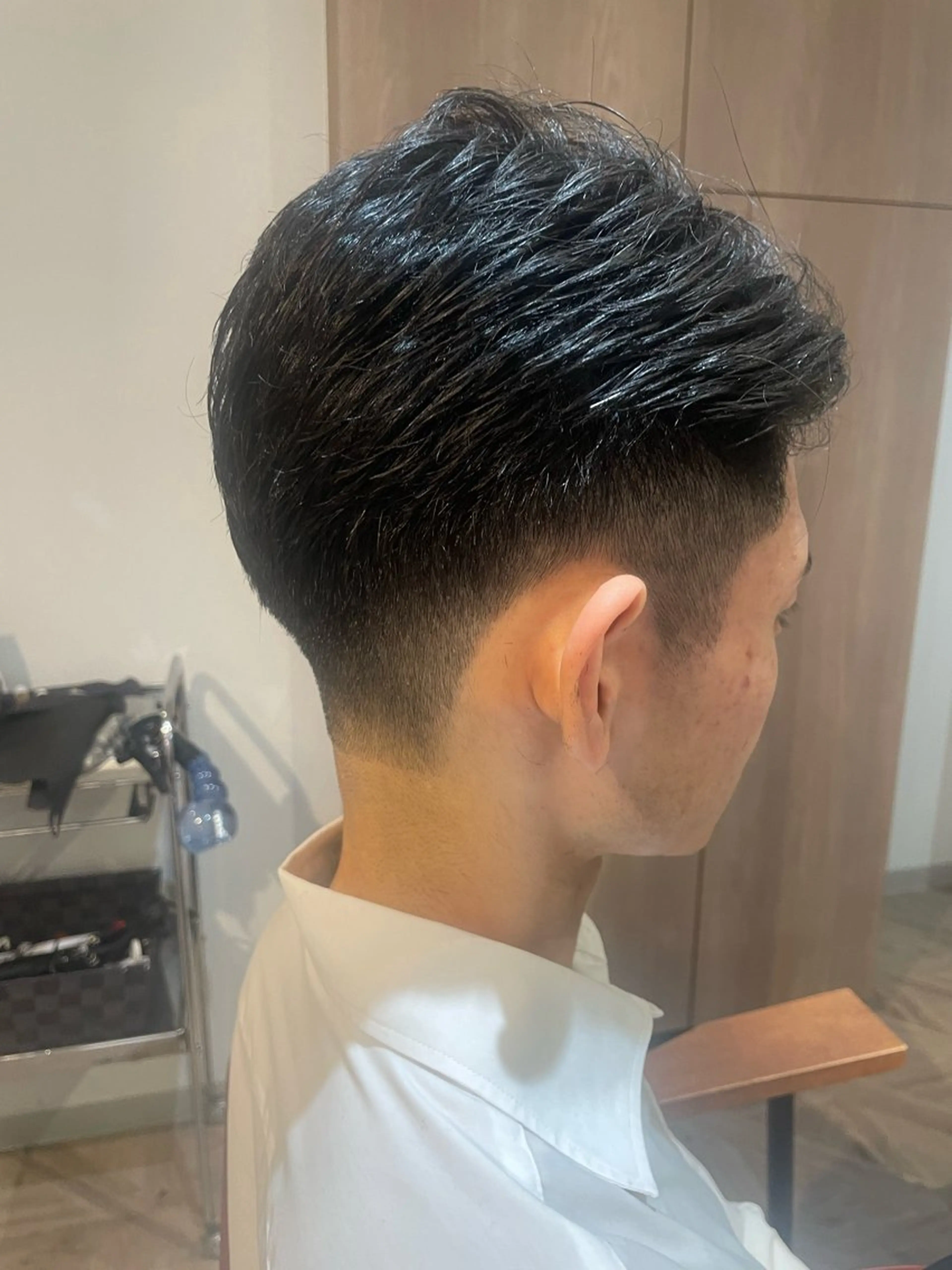 ショート メンズ ビジネス フェードカット メンズショート 刈り上げ ショートヘア HAIRLABO 篠崎空竜のヘアスタイル