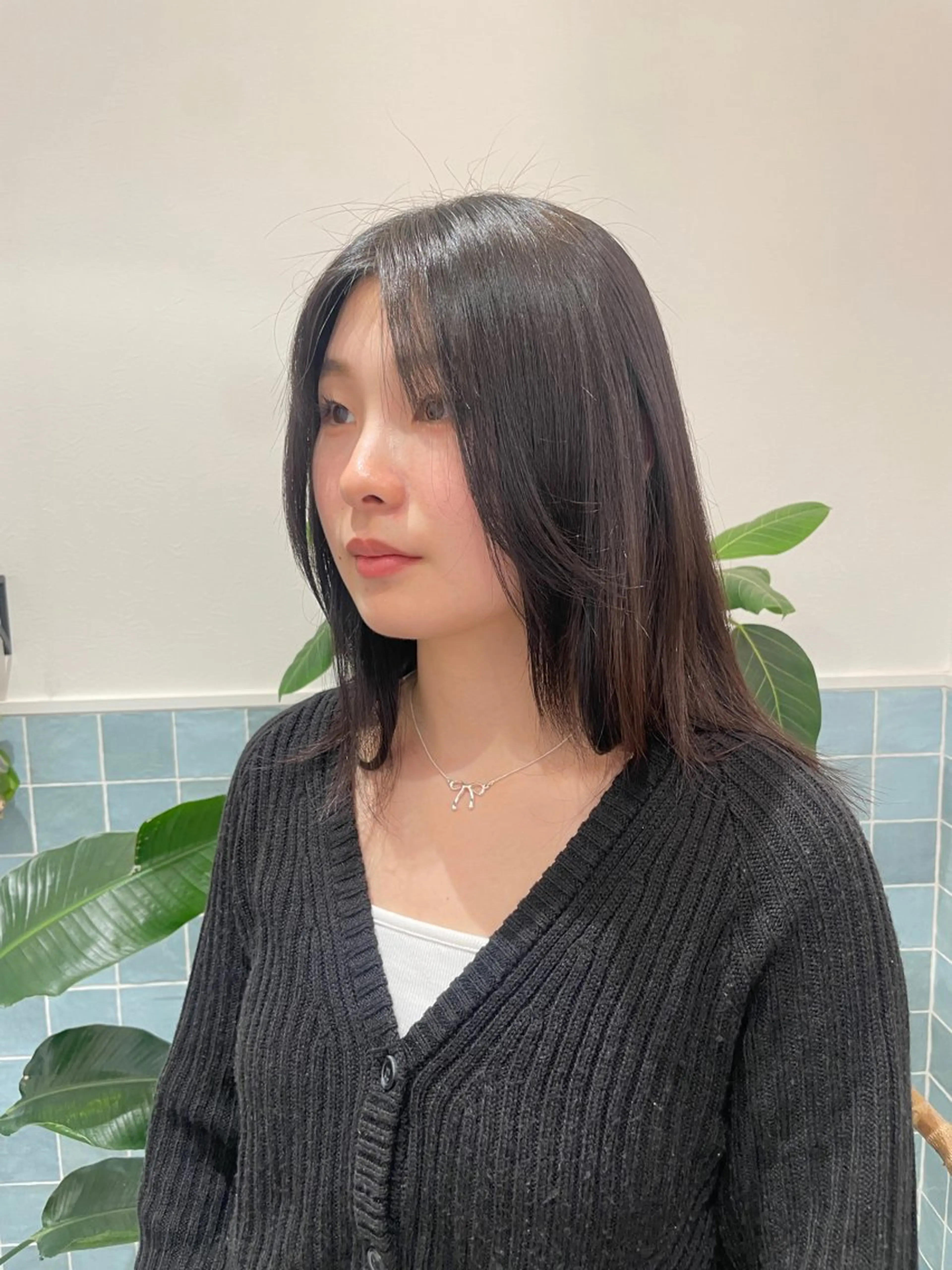 ミディアム カット 🕊髪質改善 ストレート🕊まいのヘアスタイル