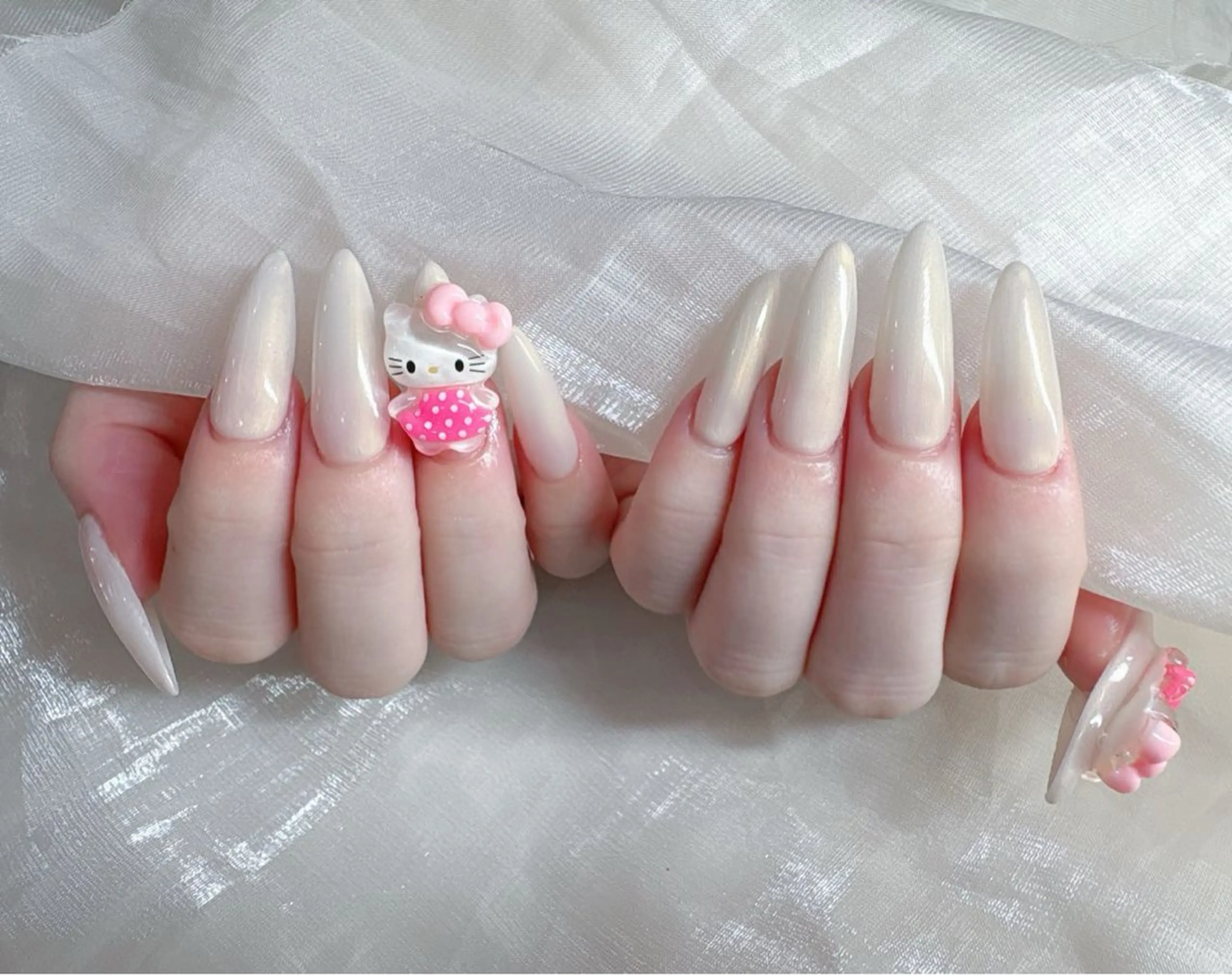 ネイル ハンドネイル 長さだし専門店 M2　rikaのネイルデザイン