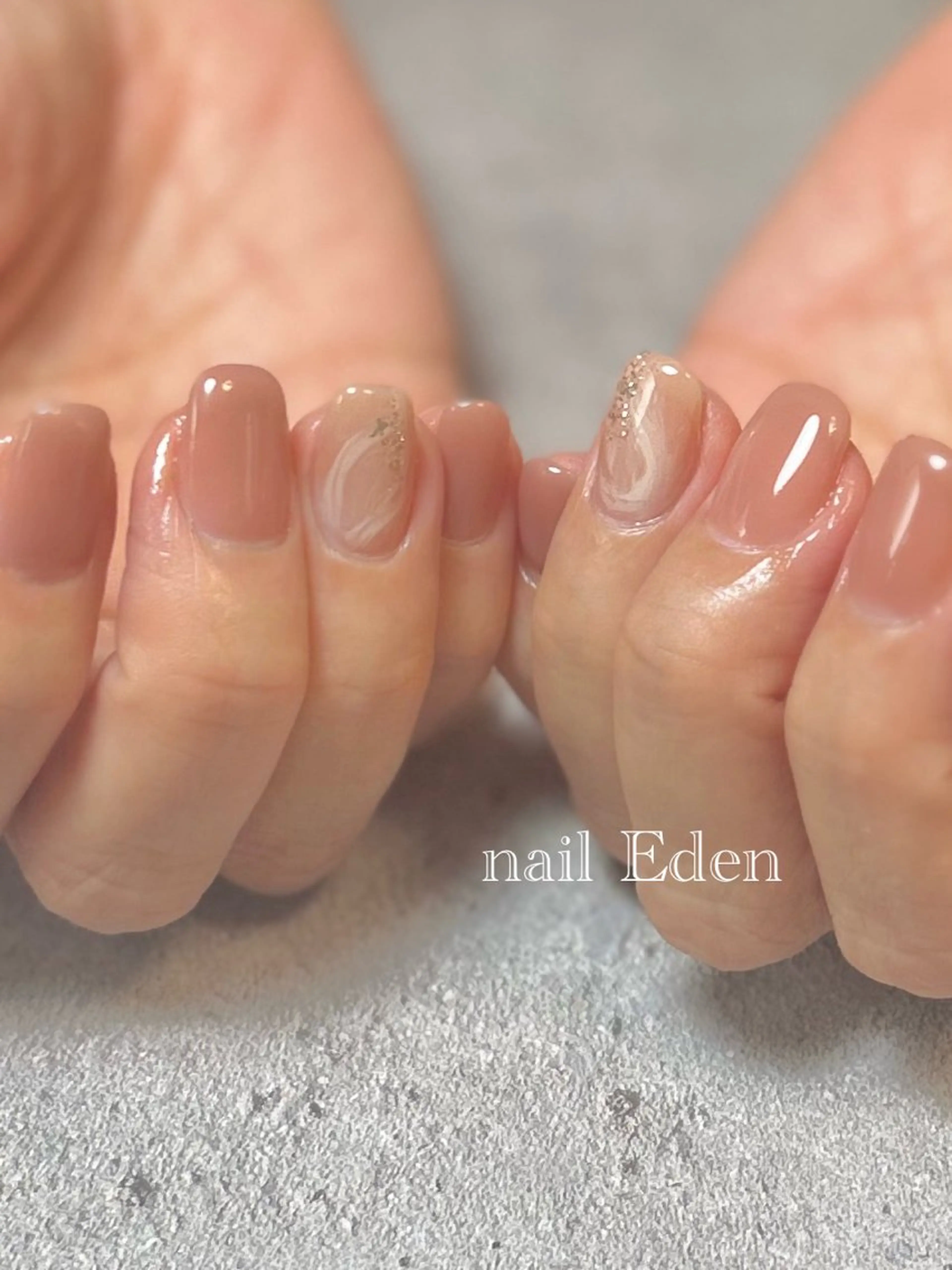 ネイル 持ち込み ハンドネイル ハンドケア Eden　private nail saron所属・Eden ♾️のネイルデザイン