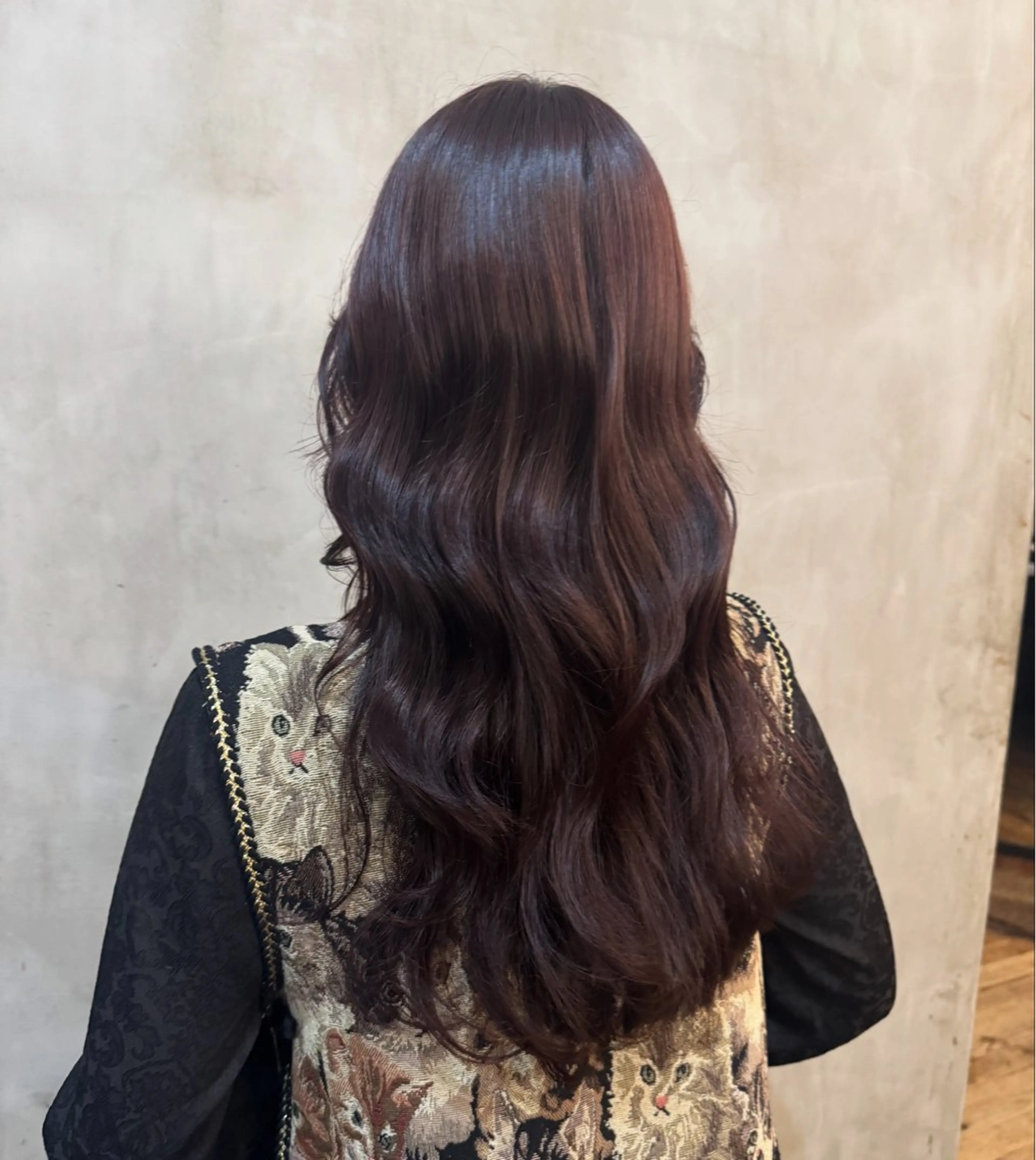 ロング ヘアカラー 💖ケアカラー💖 assistant愛のヘアスタイル