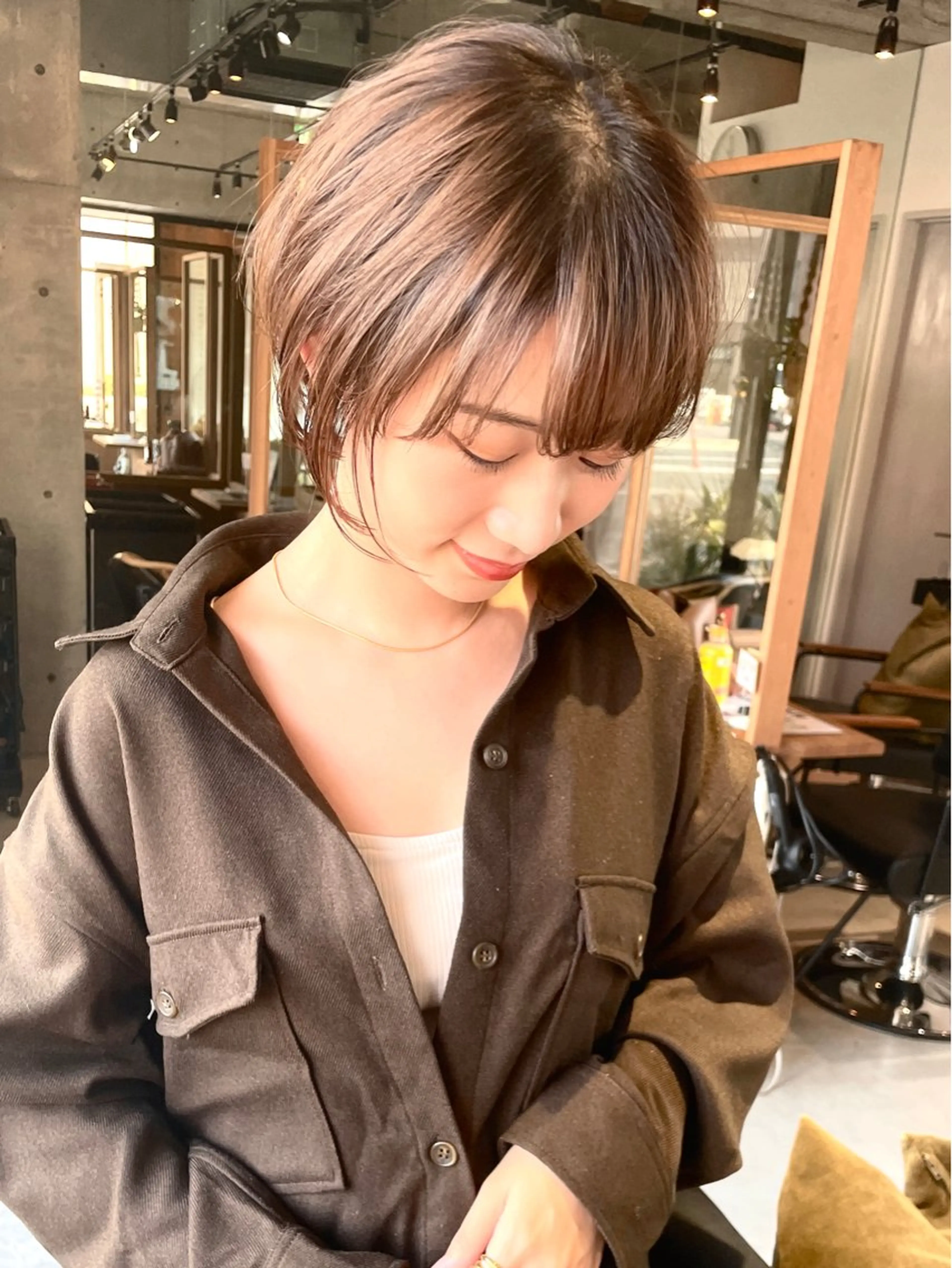 ショート FERIA池田 田岡啓佑のヘアスタイル