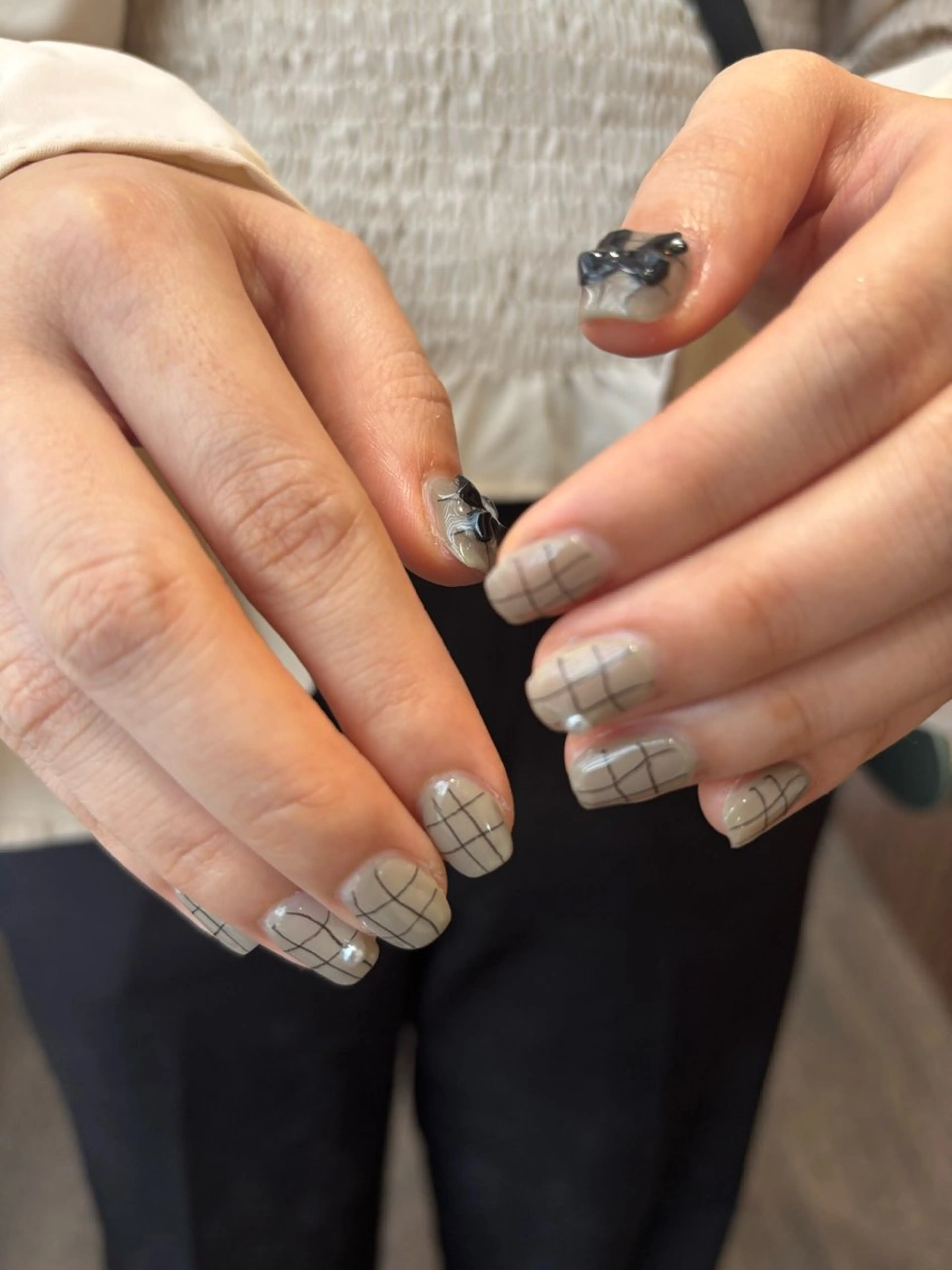 ネイル ハンドネイル Yarm As Etel.のネイルデザイン