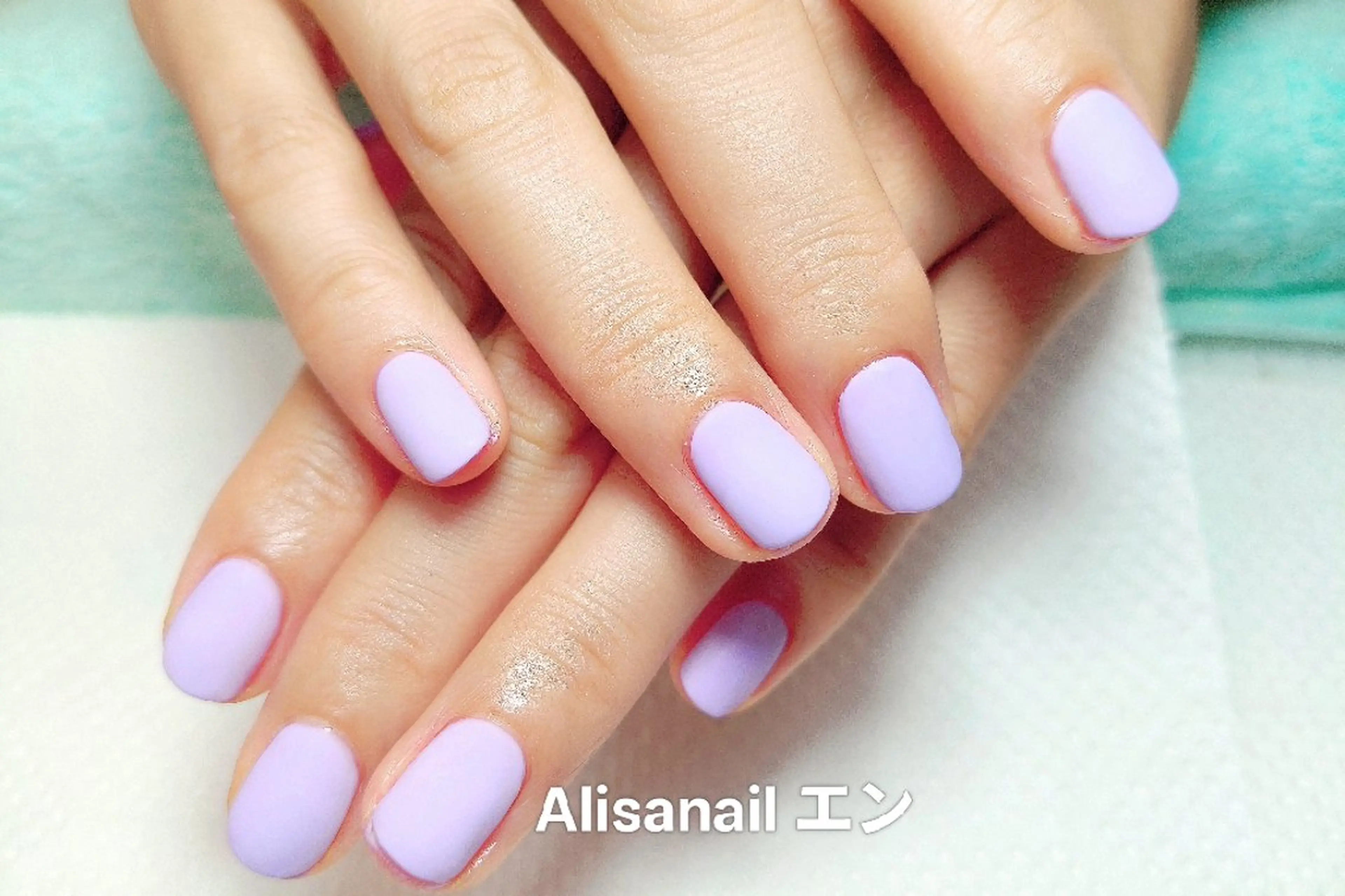 ネイル ワンカラーネイル エ ンのネイルデザイン