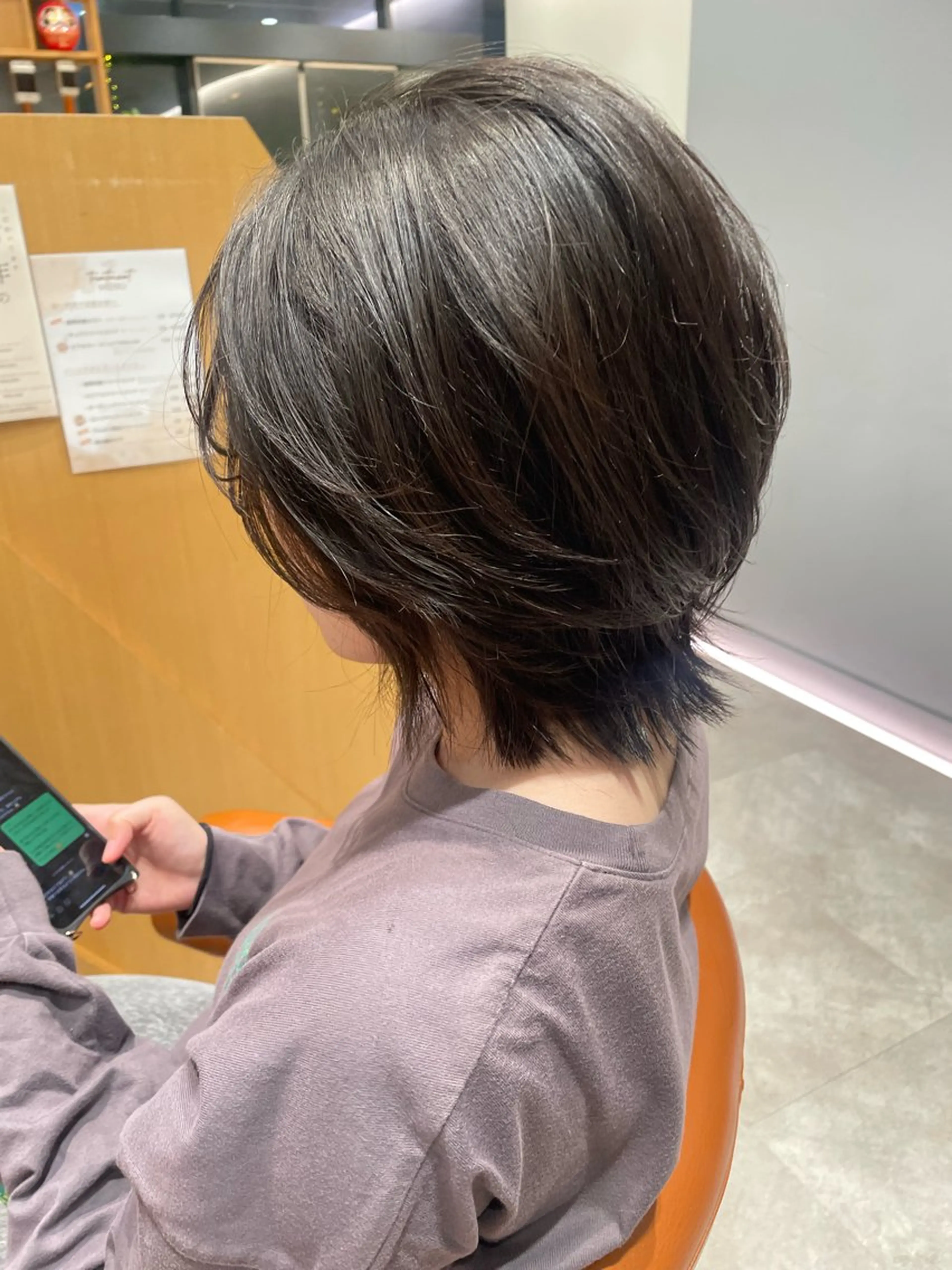 ショート くびれヘア 小顔カット 安藤萌栞 ／カットモデル募集のヘアスタイル