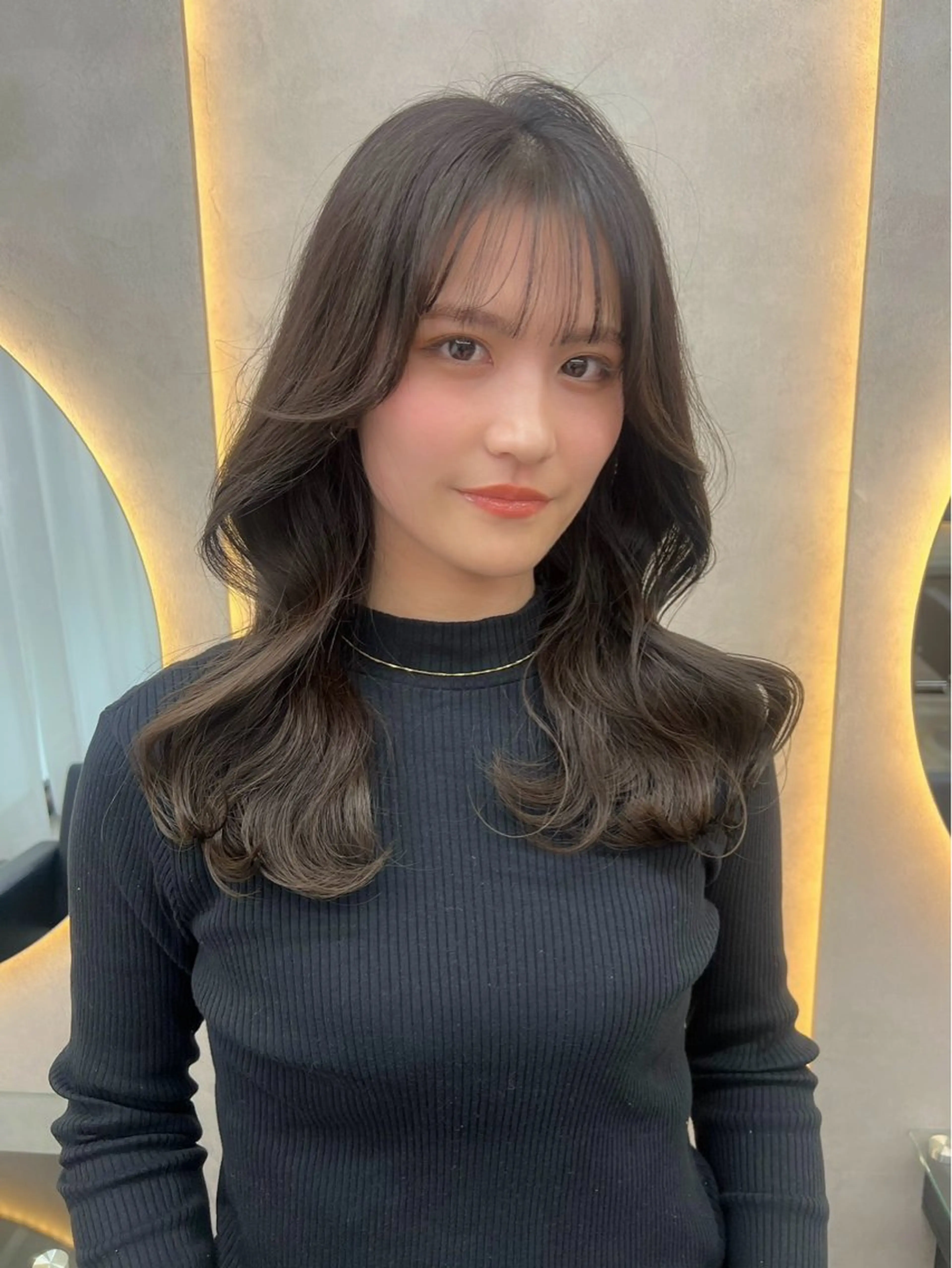 ロング 宮田 優花のヘアスタイル