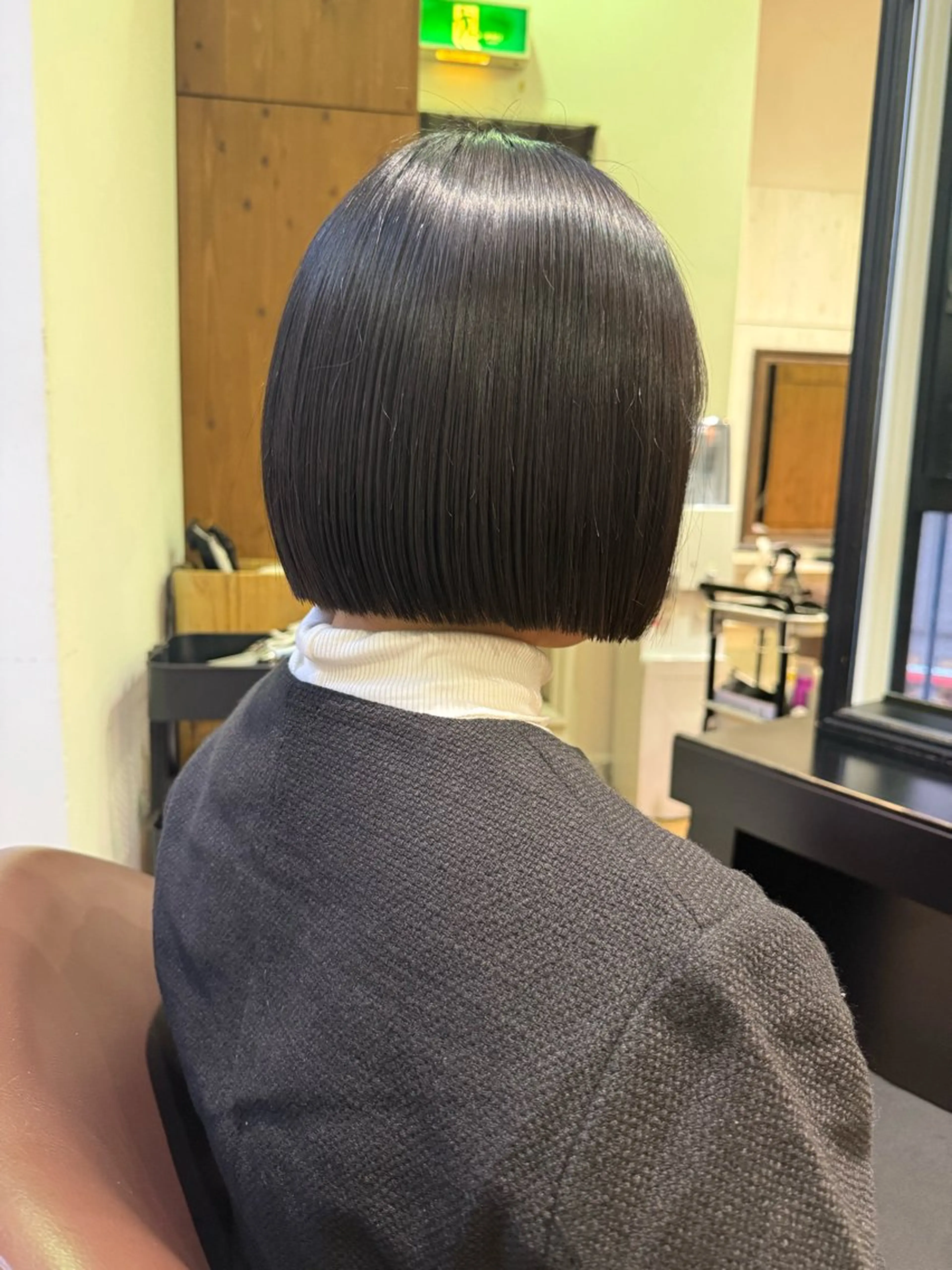 ショート ボブ 溝口 槙里也のヘアスタイル