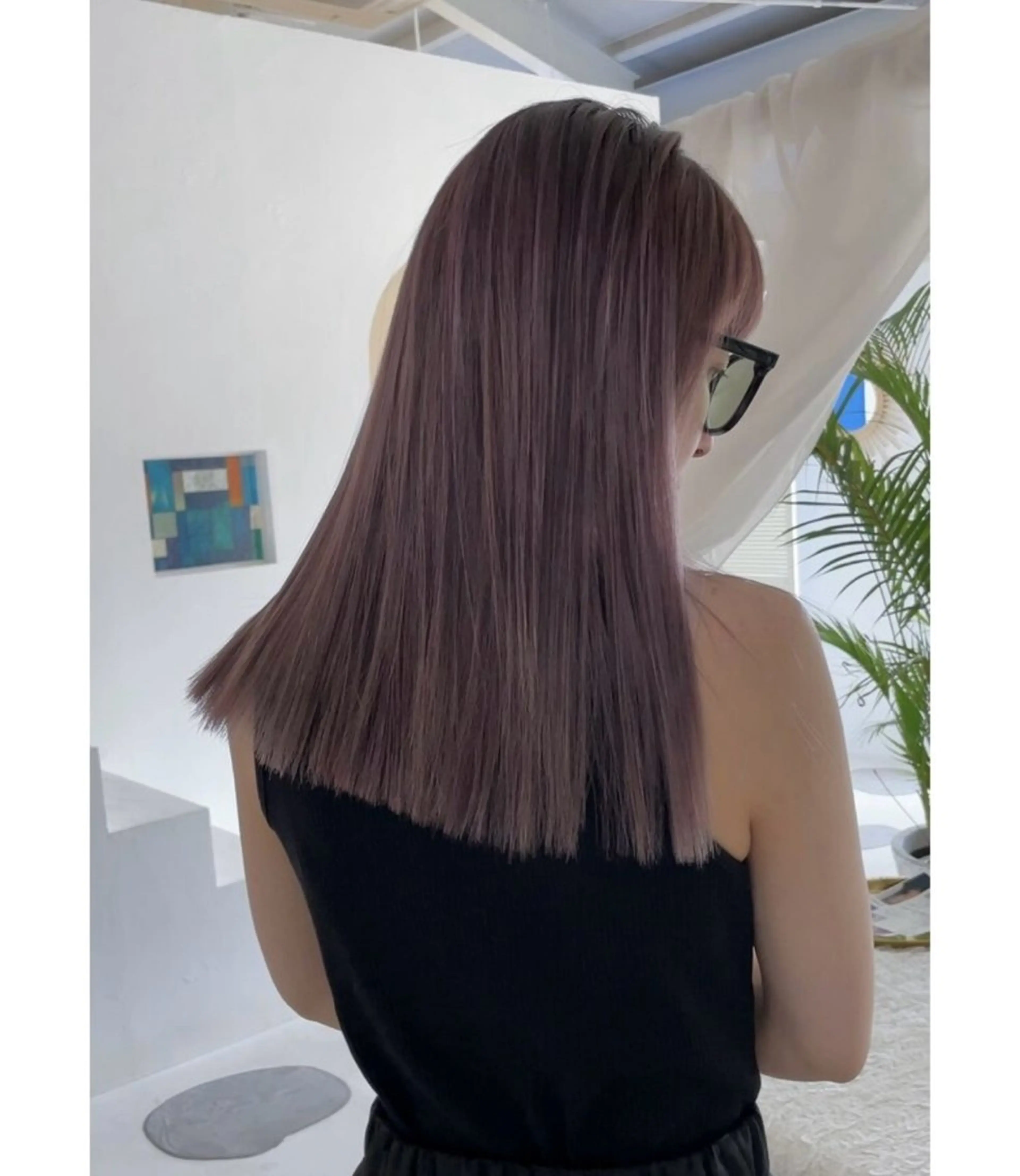 カラー 美覚L𓃠 femme🪽のヘアスタイル