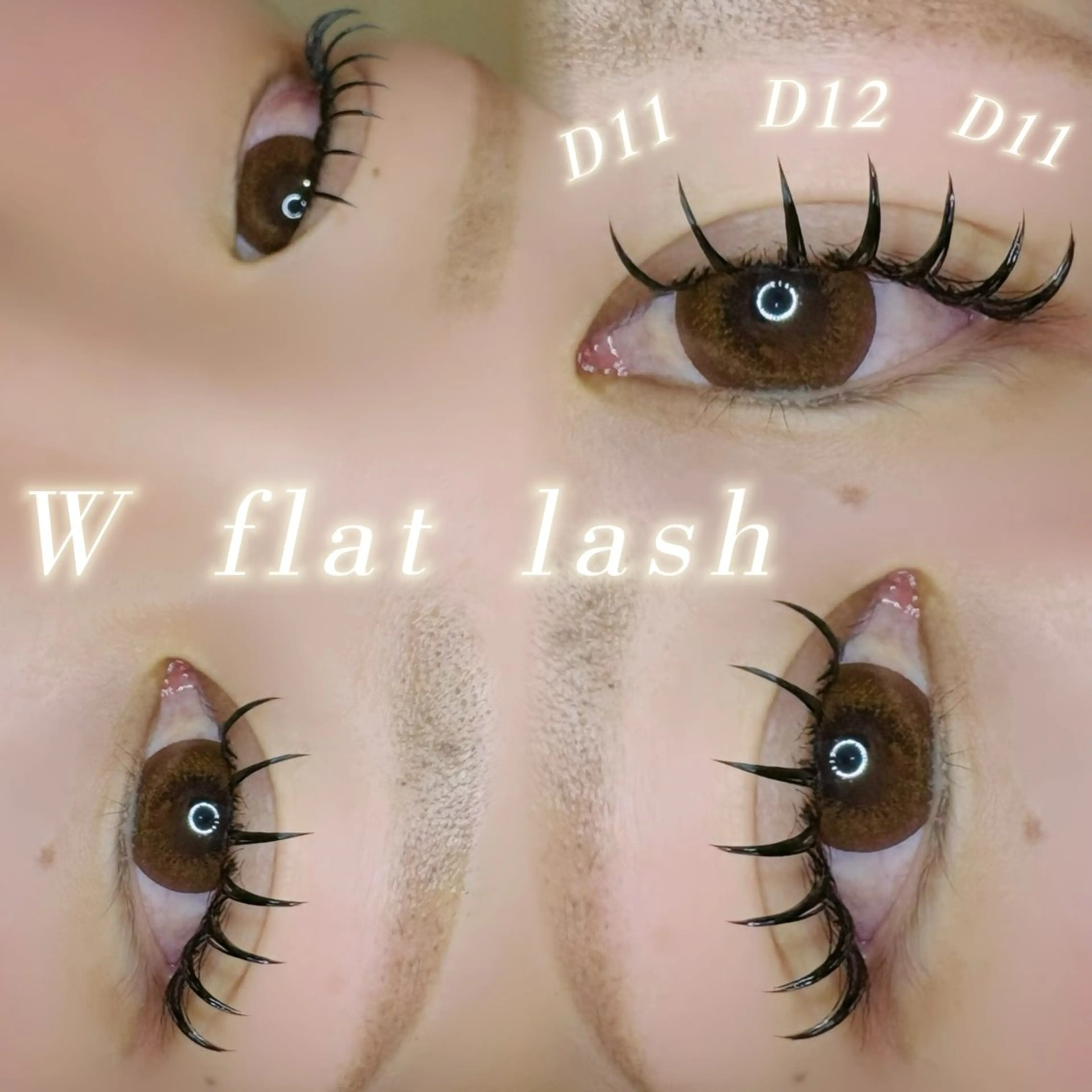 マツエク・マツパ フラットラッシュ マツエク Silfe るかのマツエク・マツパデザイン