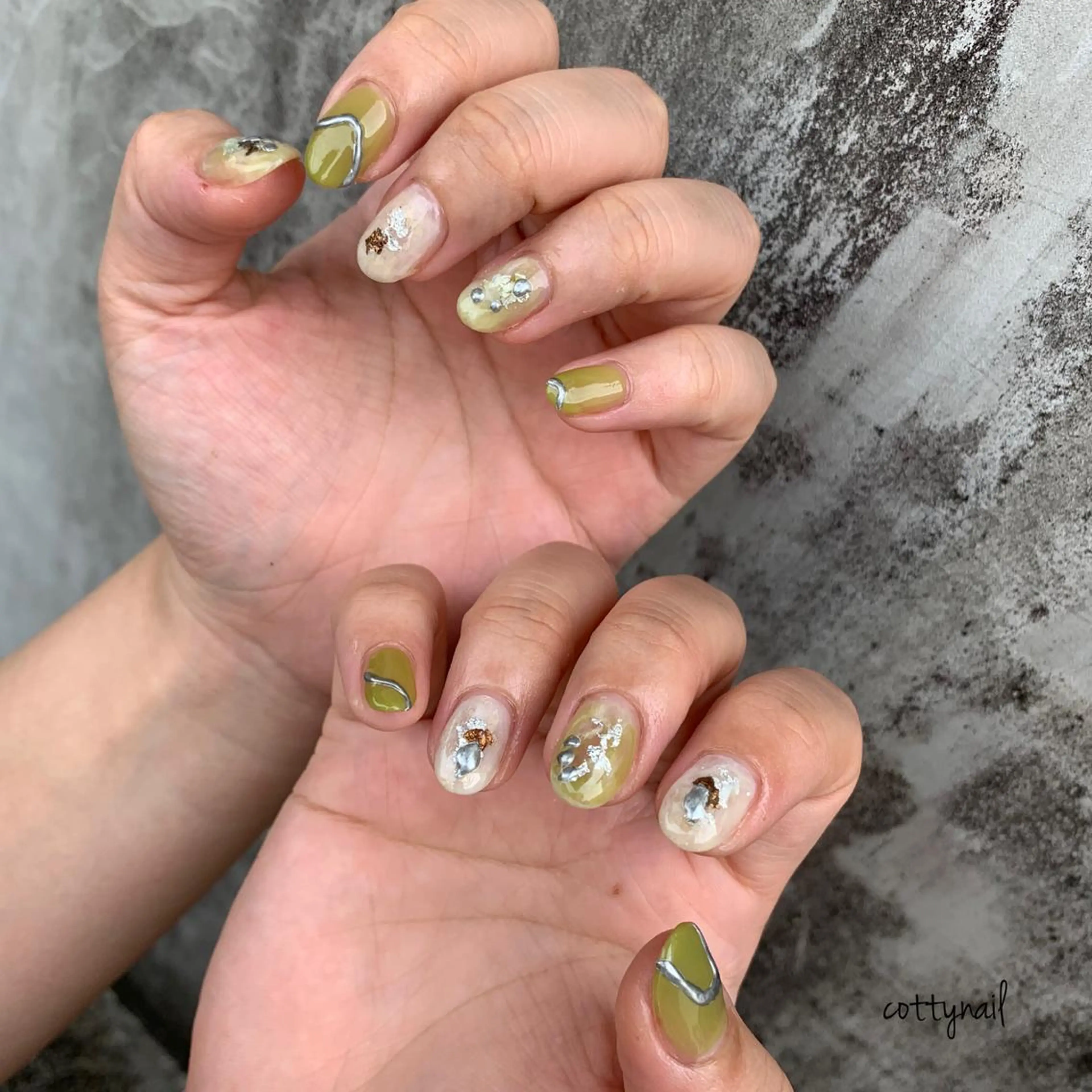 ネイル アートネイル ジェルネイル ニュアンスネイル cottynail -miki-のその他イメージ