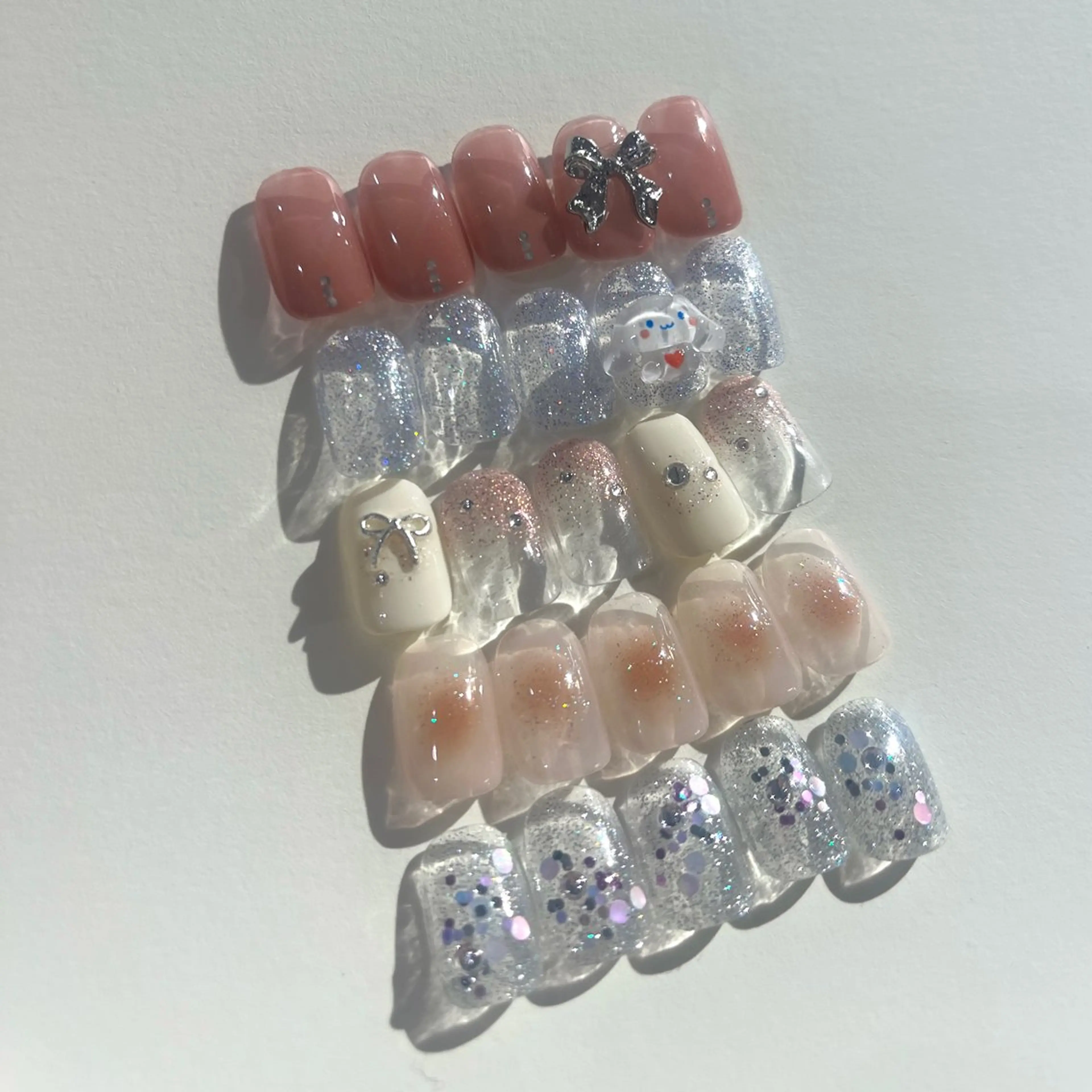 ネイル キラキラネイル NORAmanaka /渋谷⟡.·*.のネイルデザイン