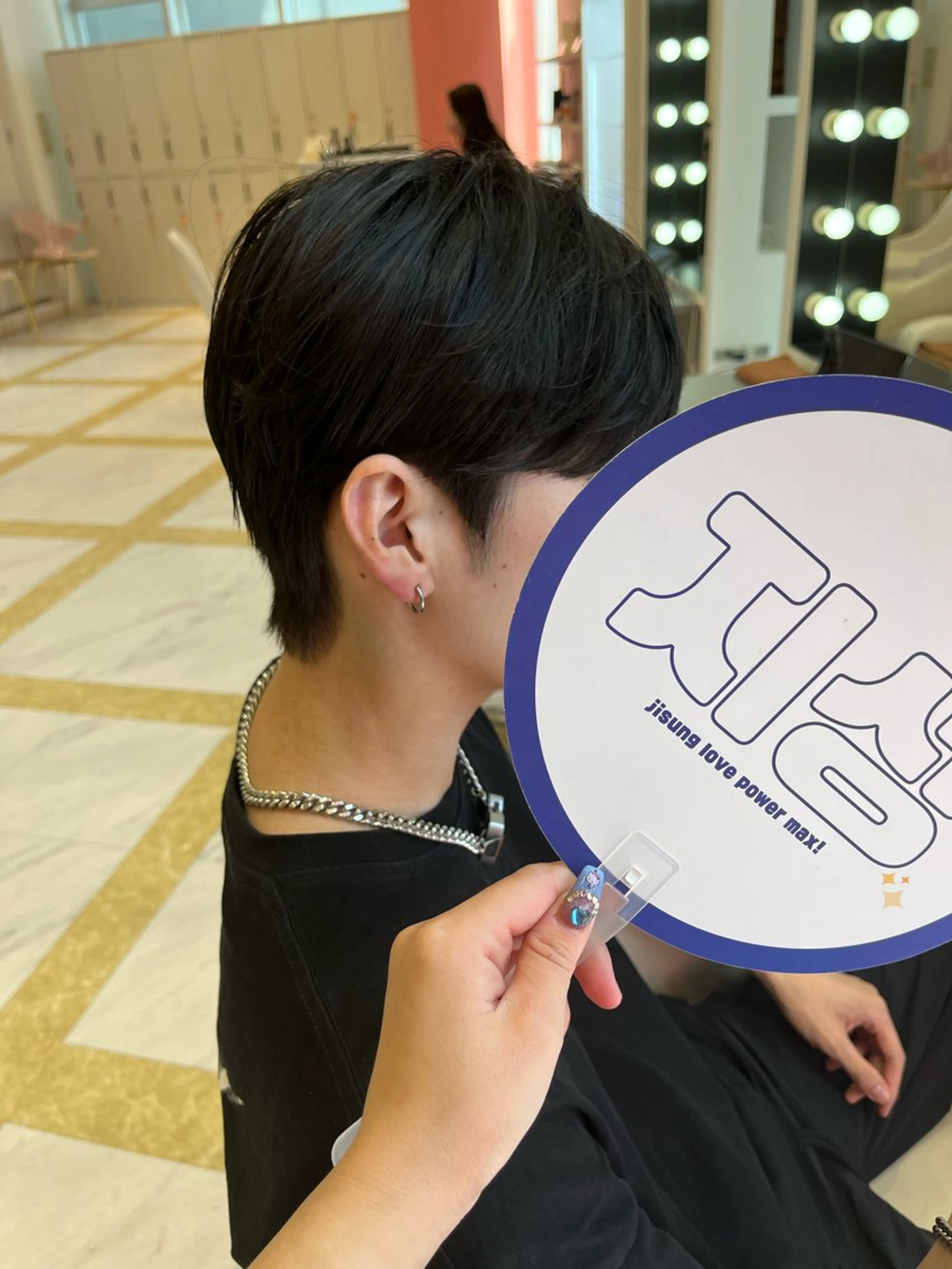 パーマ メンズ カット パーマ 大阪韓国メンズ特化 LUNAのヘアスタイル