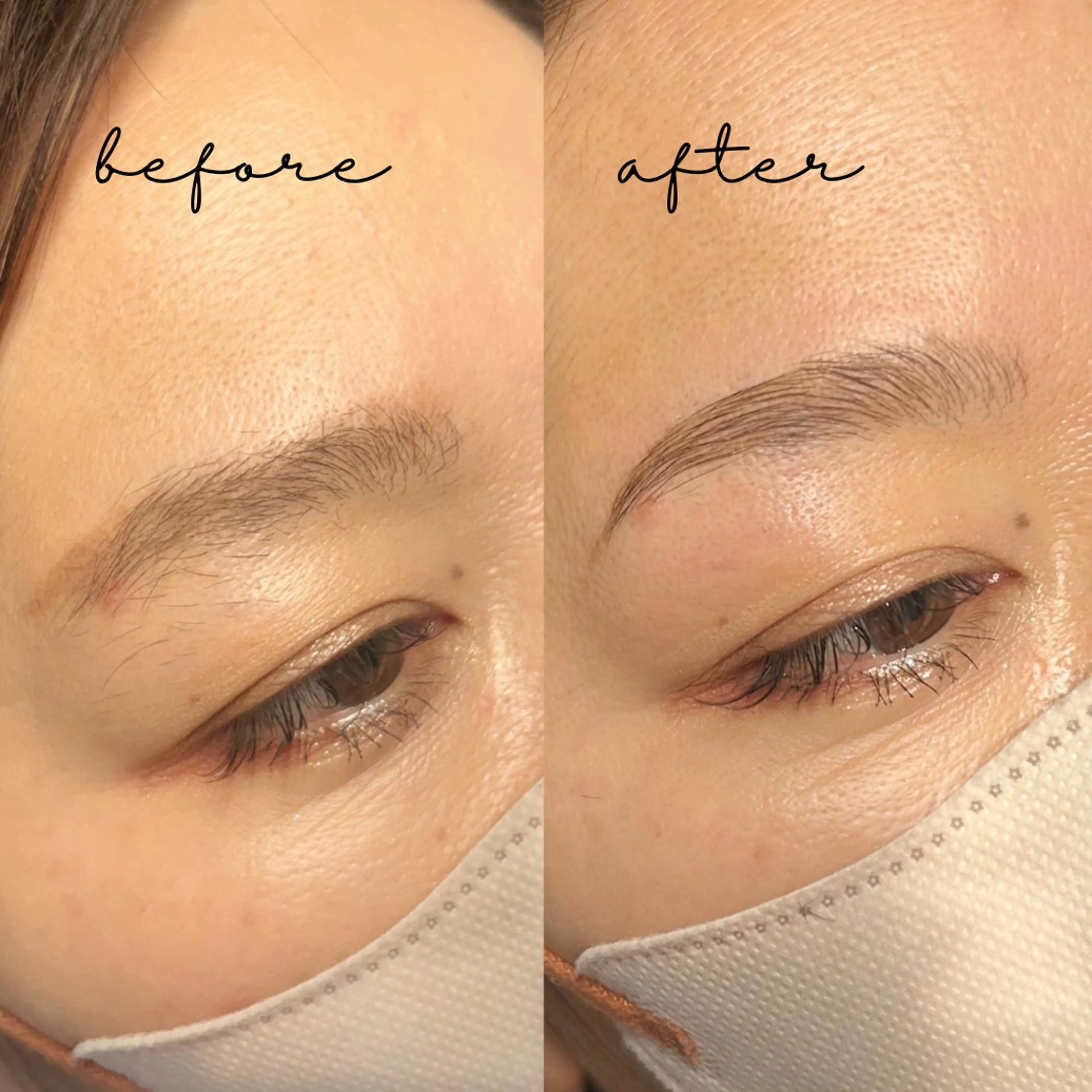 メンズ アイブロウ 眉毛&フェイス WAX専門ハルヒラリの眉毛・アイブロウイメージ