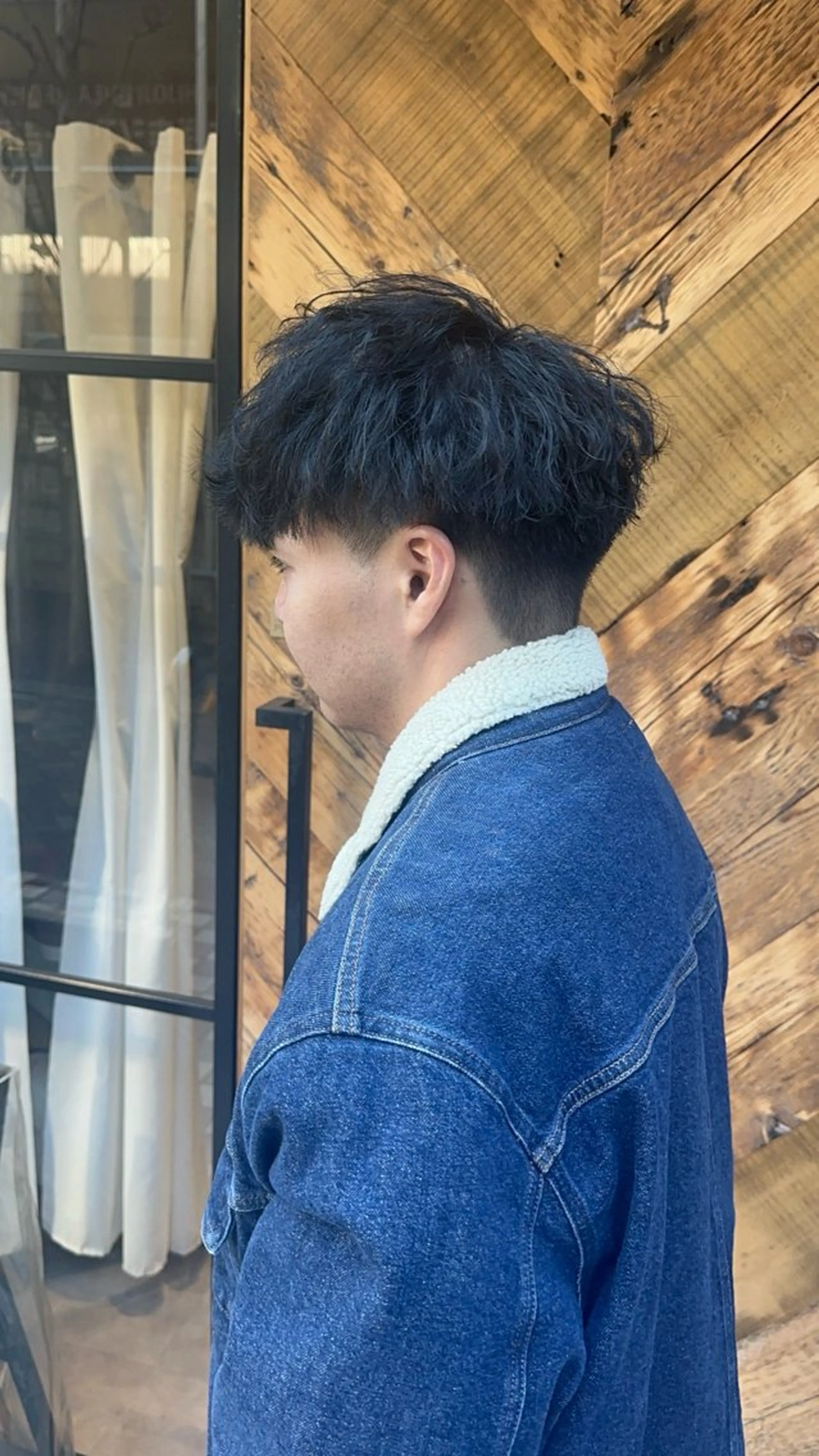 ショート パーマ ハイライト ショートヘア ニュアンスパーマ カット パーマ 【gemini店長】 メンズ特化中野稜平のヘアスタイル