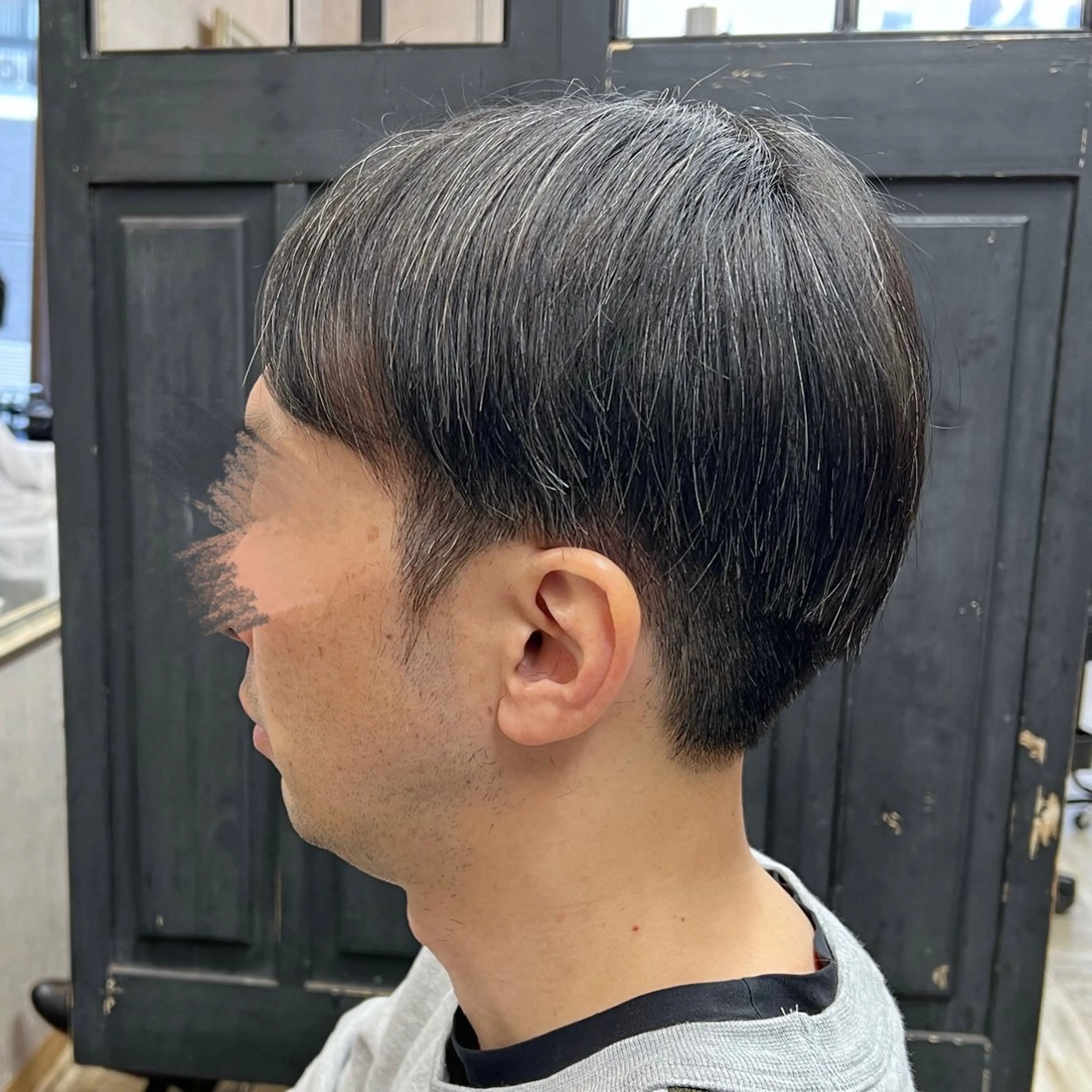 メンズ マッシュ 刈り上げ カット 高島 梨瑚のヘアスタイル