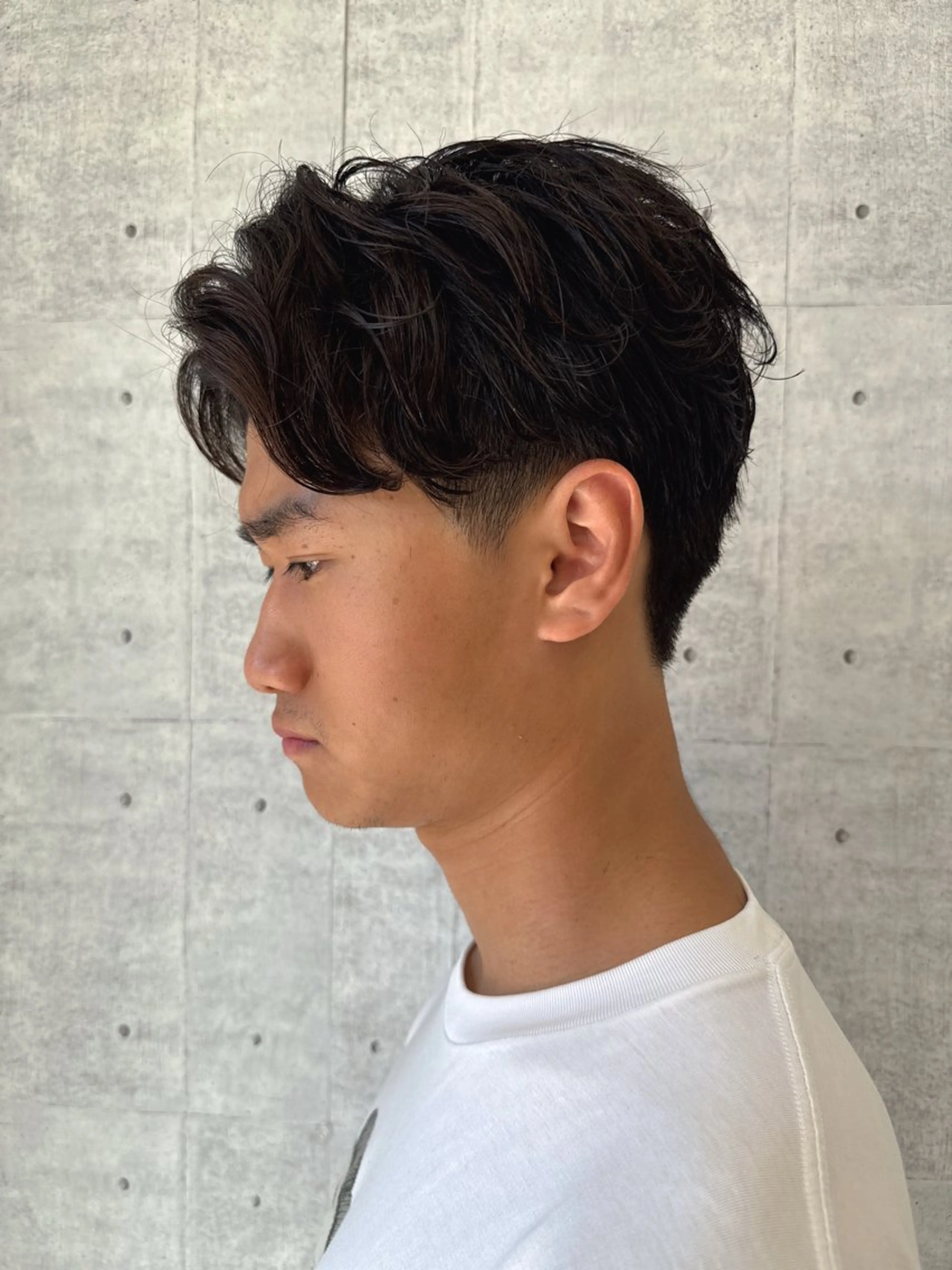 ショート パーマ メンズ フェザーパーマ メンズパーマ カット パーマ メンズパーマ特化/ KAORU/店長のヘアスタイル