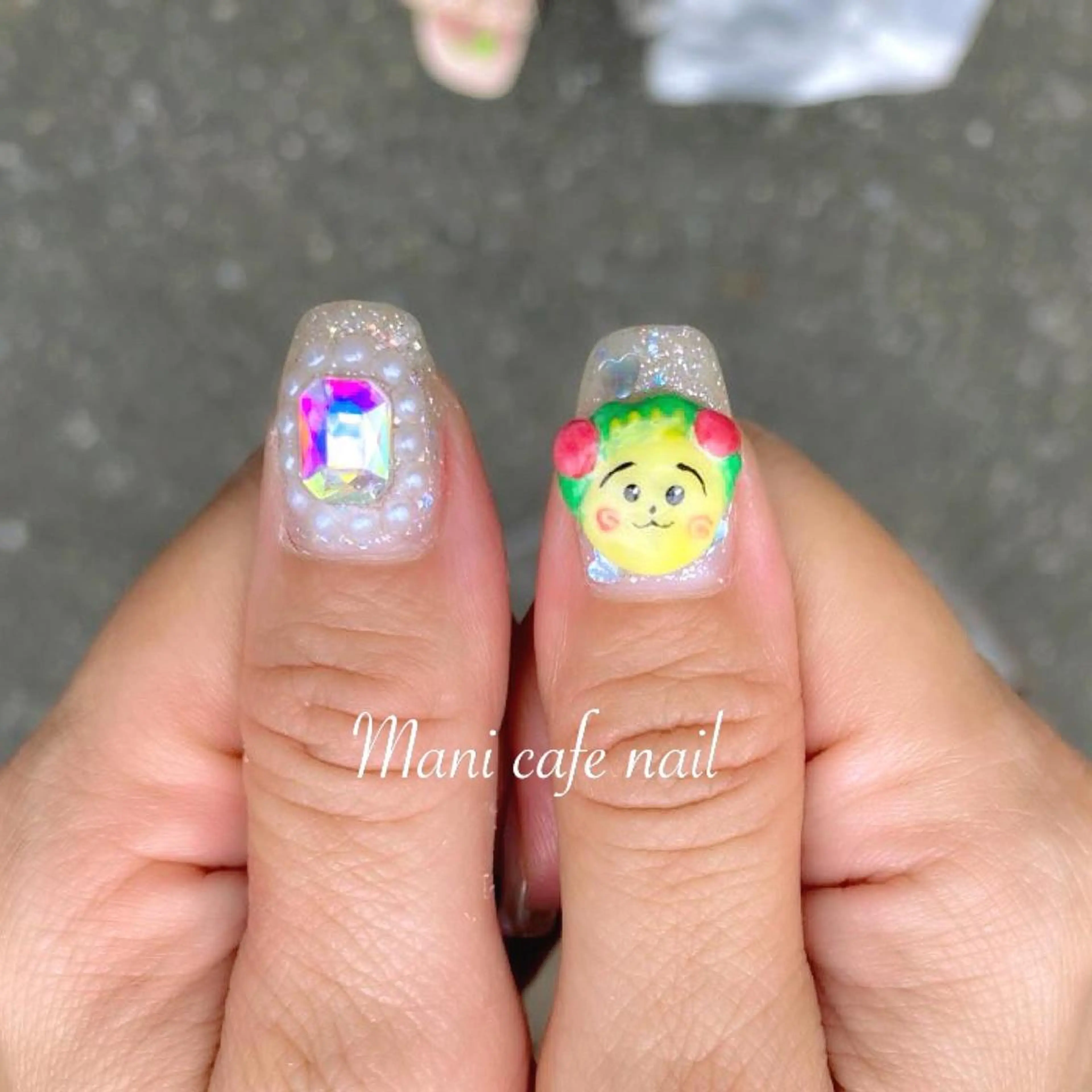 ネイル ハンドネイル Mani cafe nailのネイルデザイン