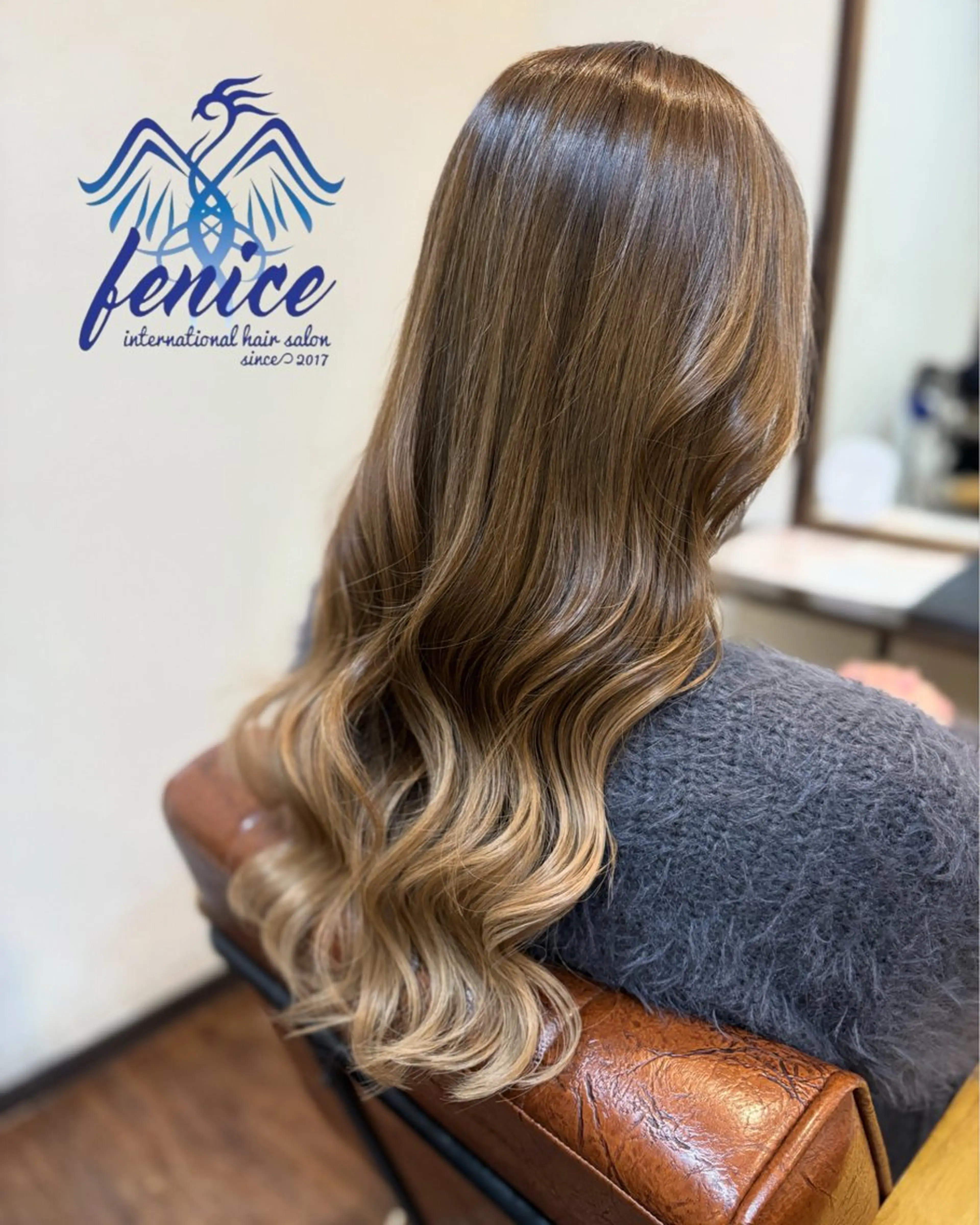 ☆外国人風グラデーションカラー☆の写真