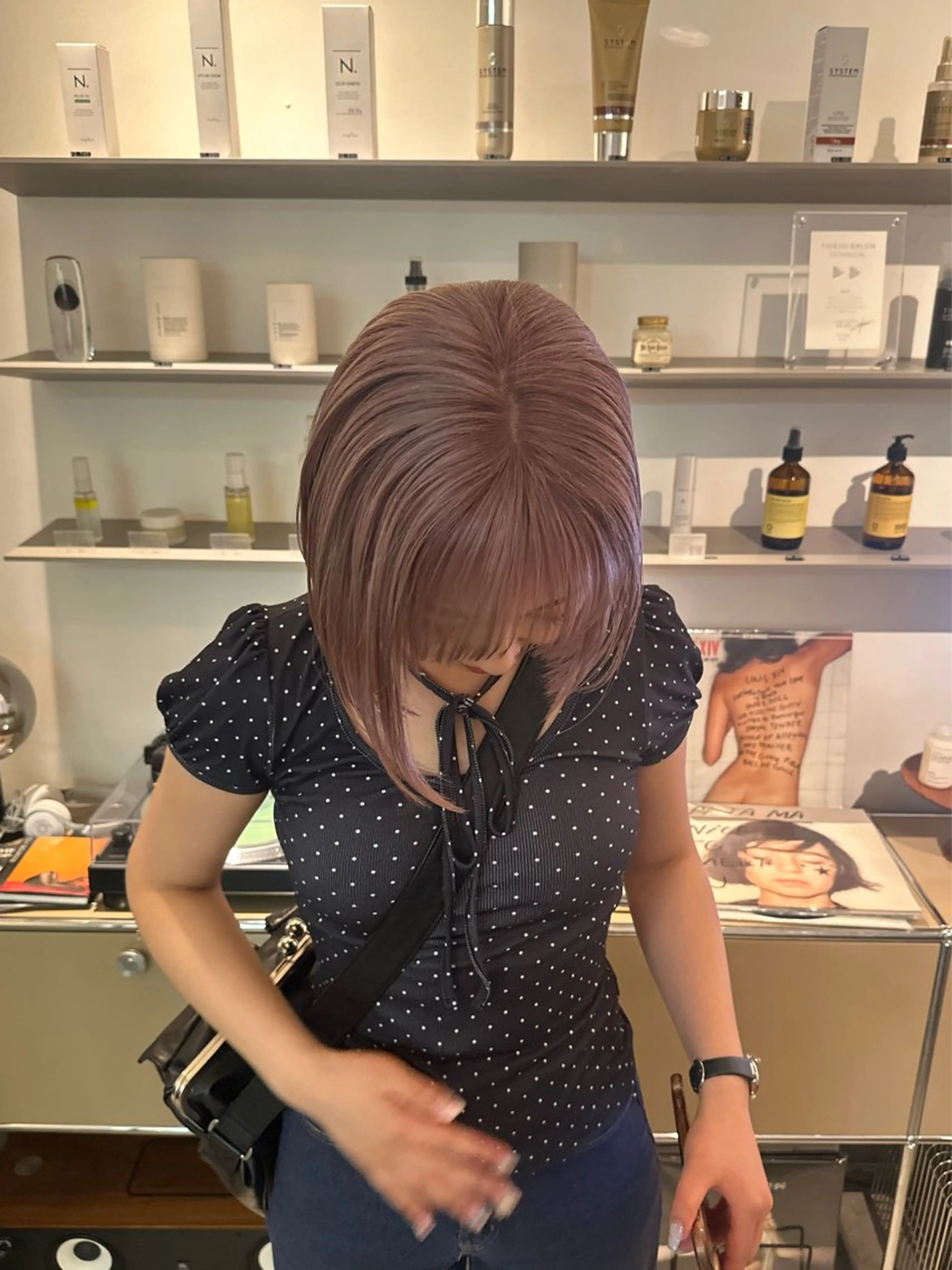 ショート ヘアカラー カヨコ/ハイトーン /透明感カラーのヘアスタイル