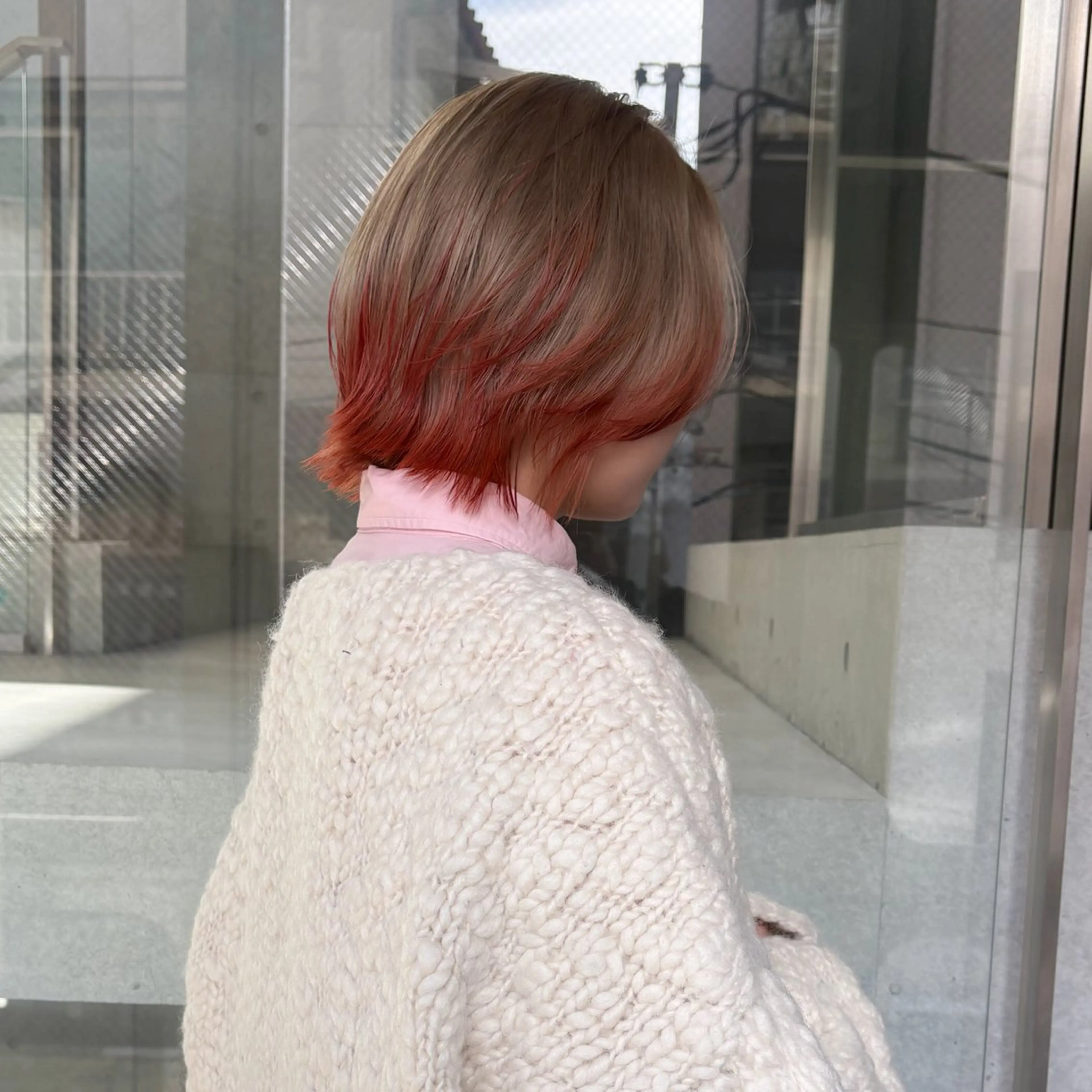 ショート ヘアカラー 🌙艶ハイトーン/ ミユウのヘアスタイル