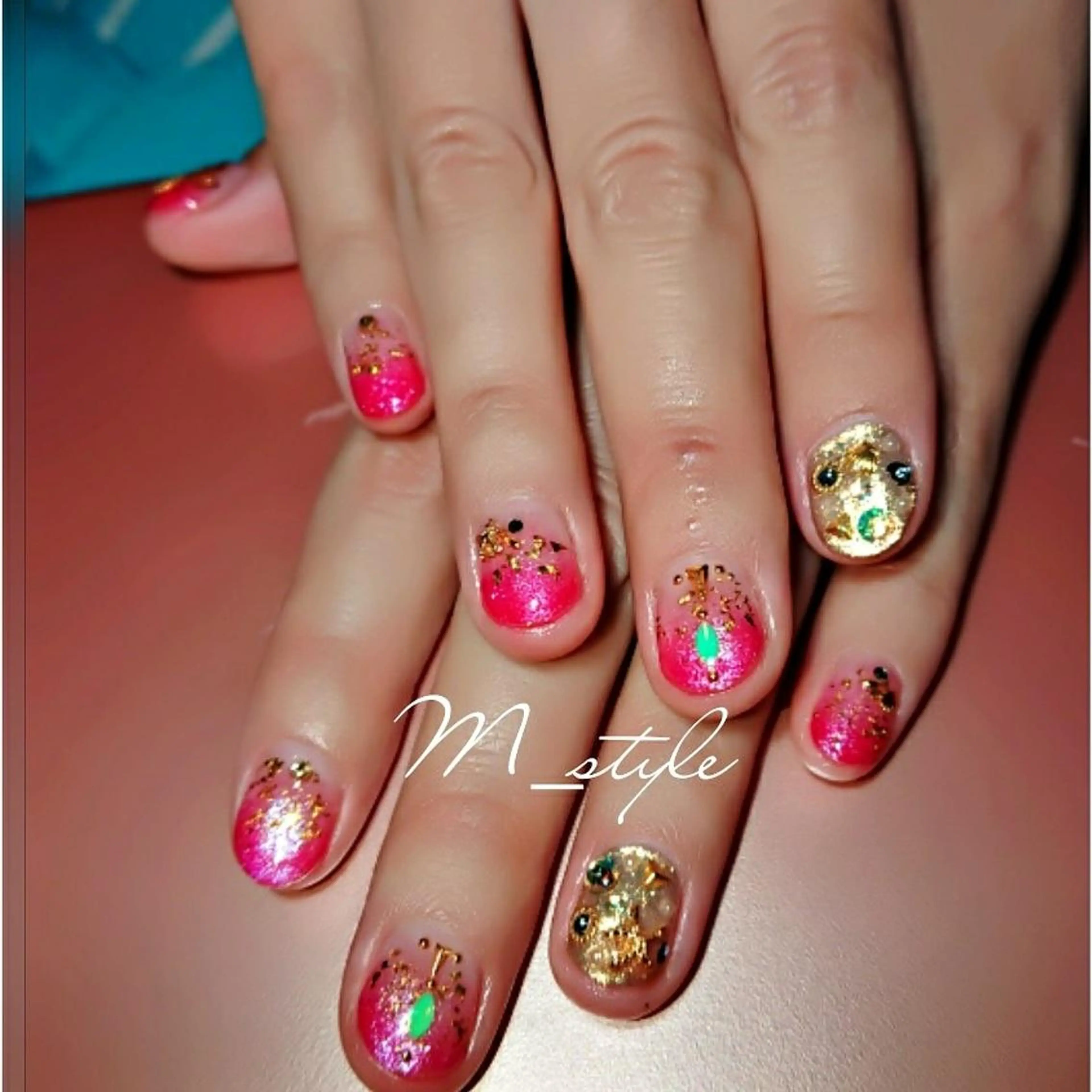 ネイル 下妻市ﾈｲﾙｻﾛﾝ M_styleのネイルデザイン