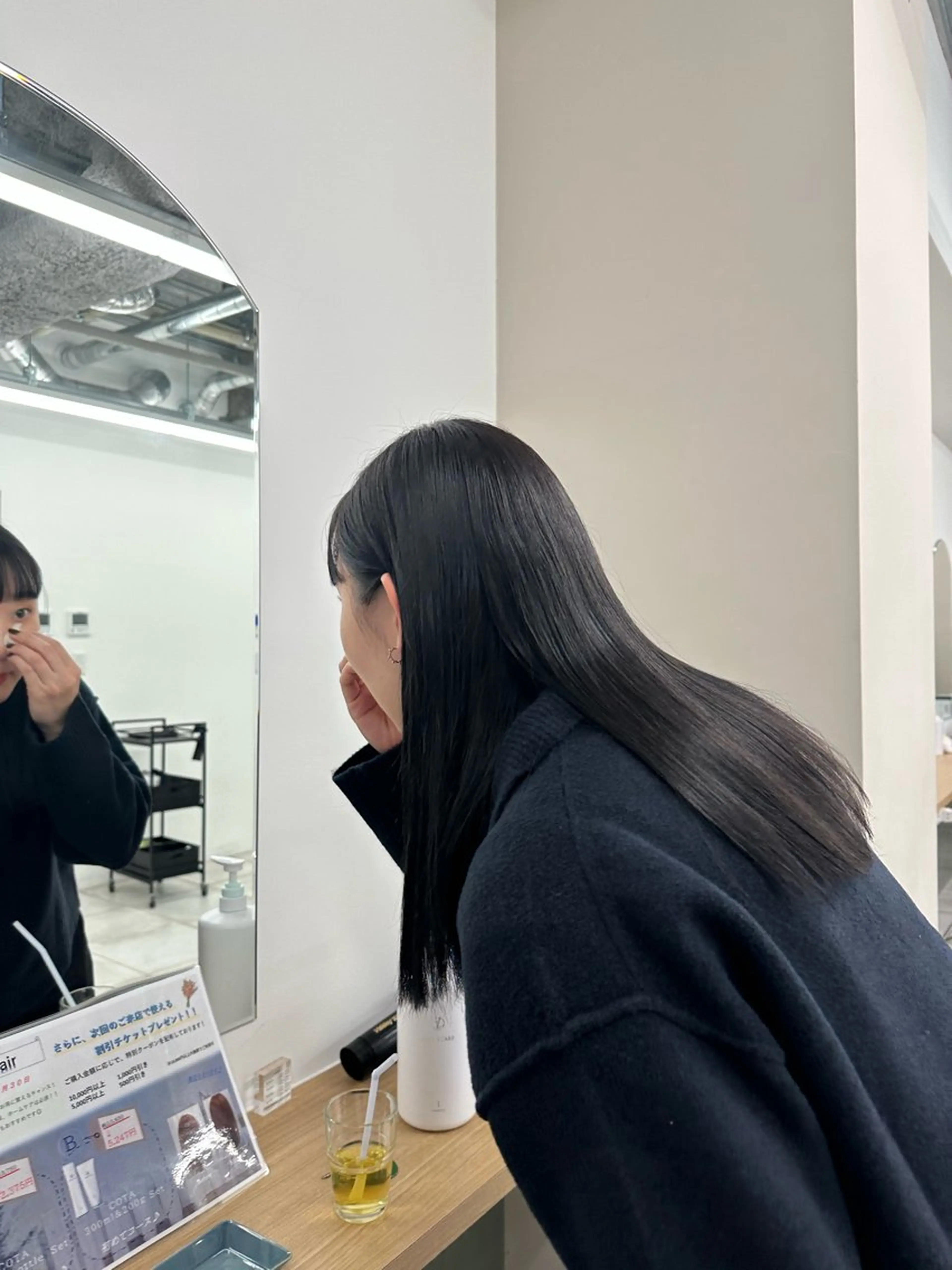 セミロング カラー キッズ オトナヘア🌸 harukaのヘアスタイル