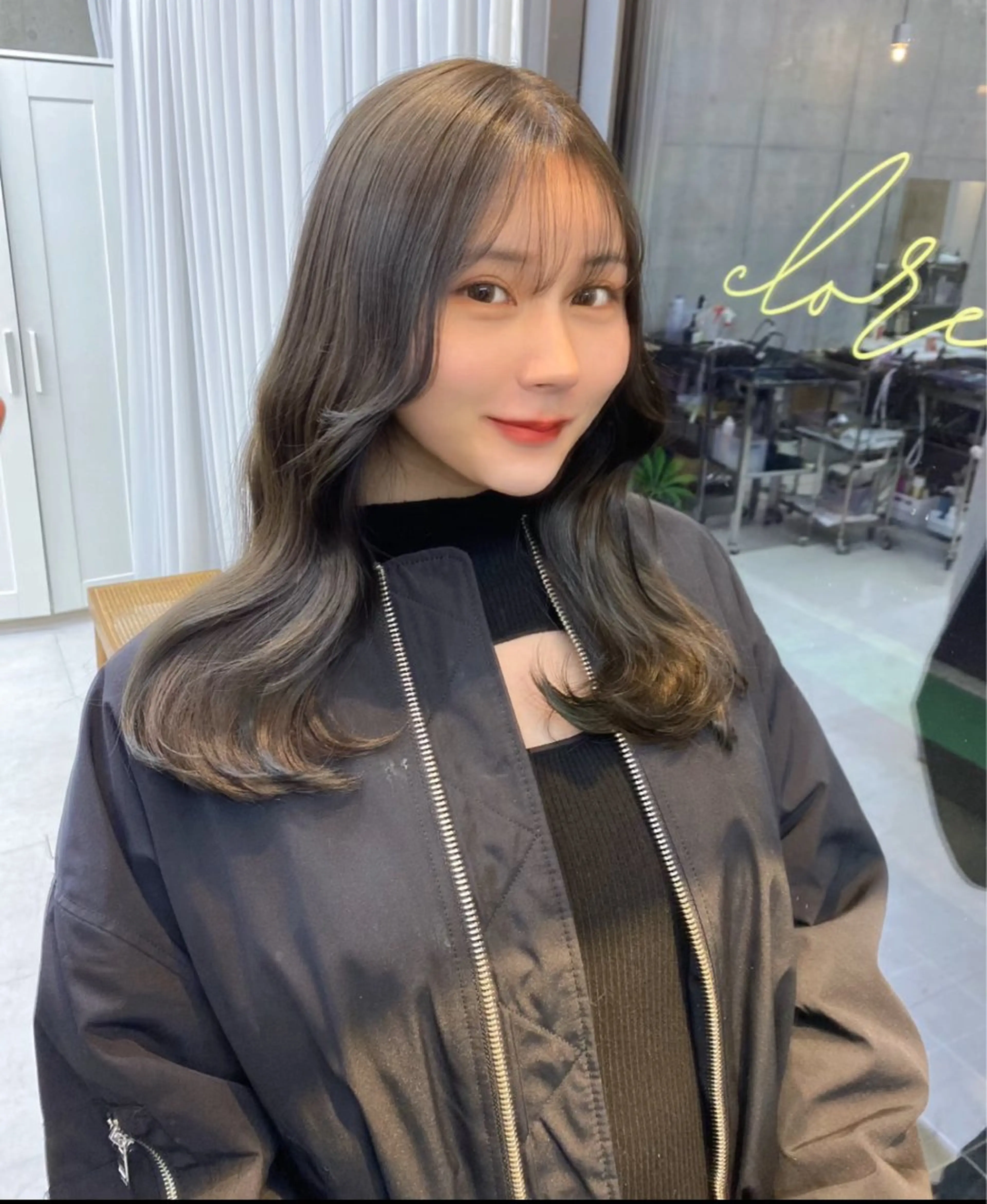 【ミニモ新規限定♡】透明感あるぷるぷる可愛い大人カラー♡トリートメント付の写真