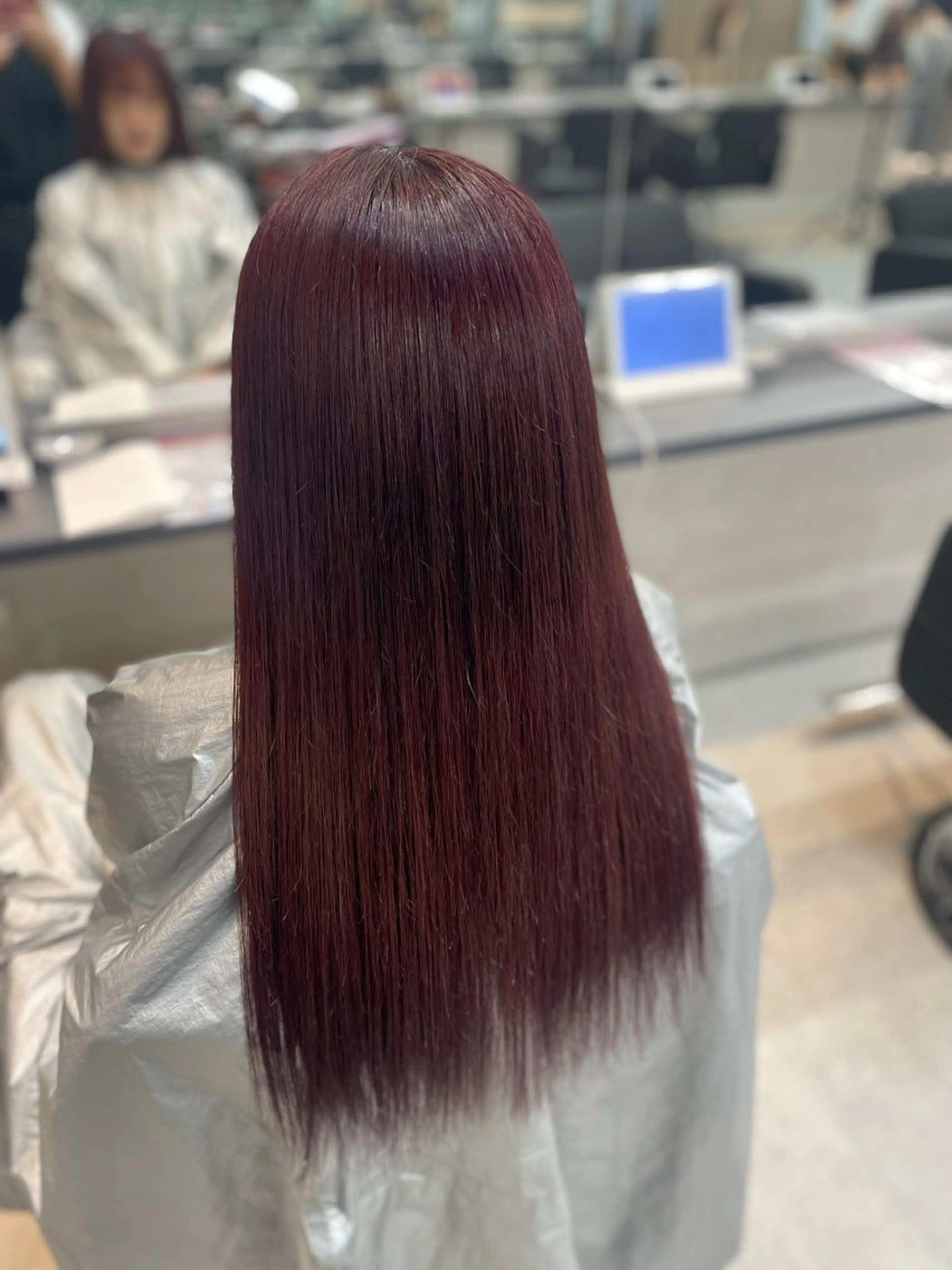 ロング カラー ヘアカラー トリートメント mahiro/ パーマ/メンズのヘアスタイル