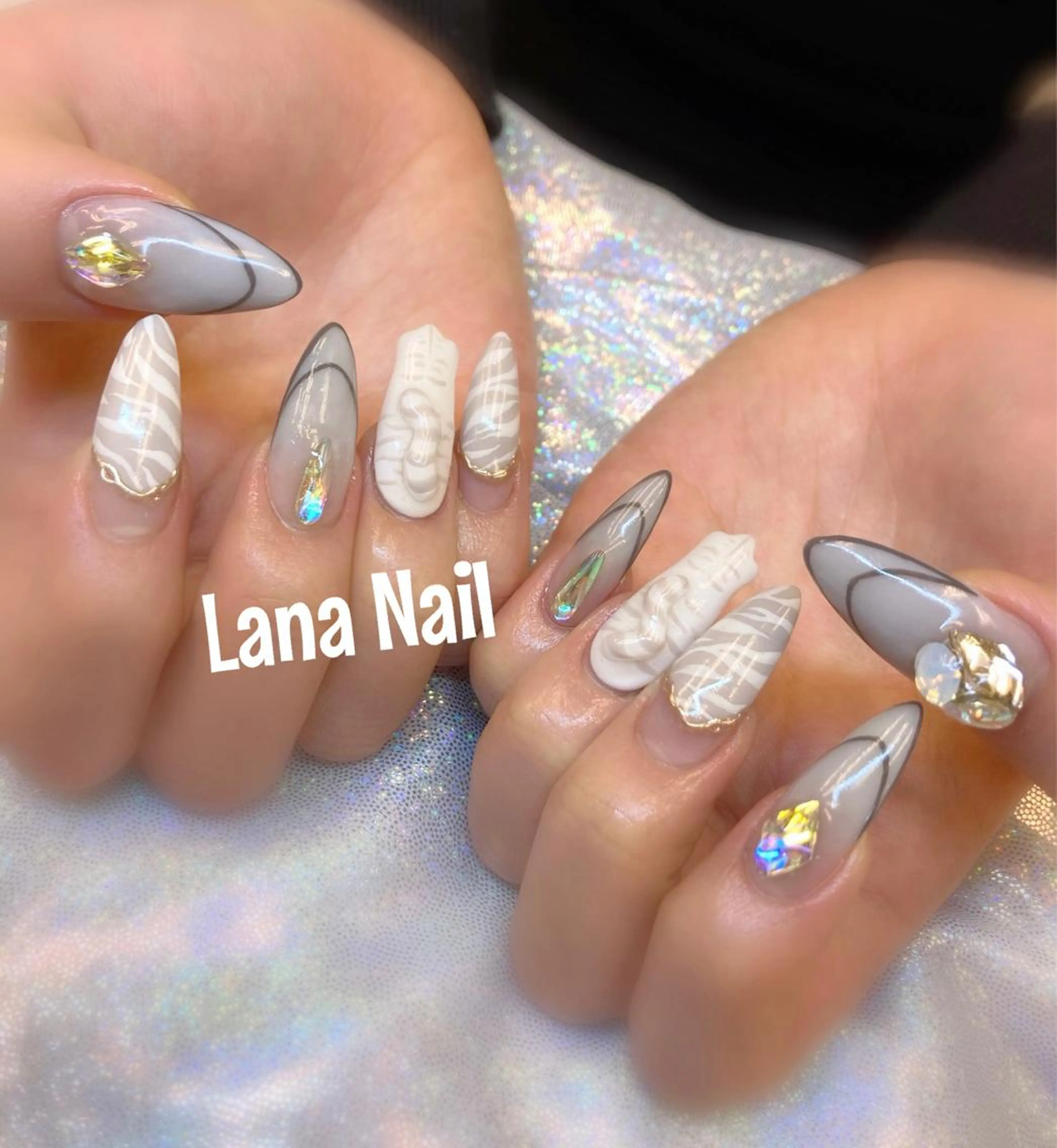 ネイル スカルプネイル Lana Nail所属・Lana Nailのネイルデザイン