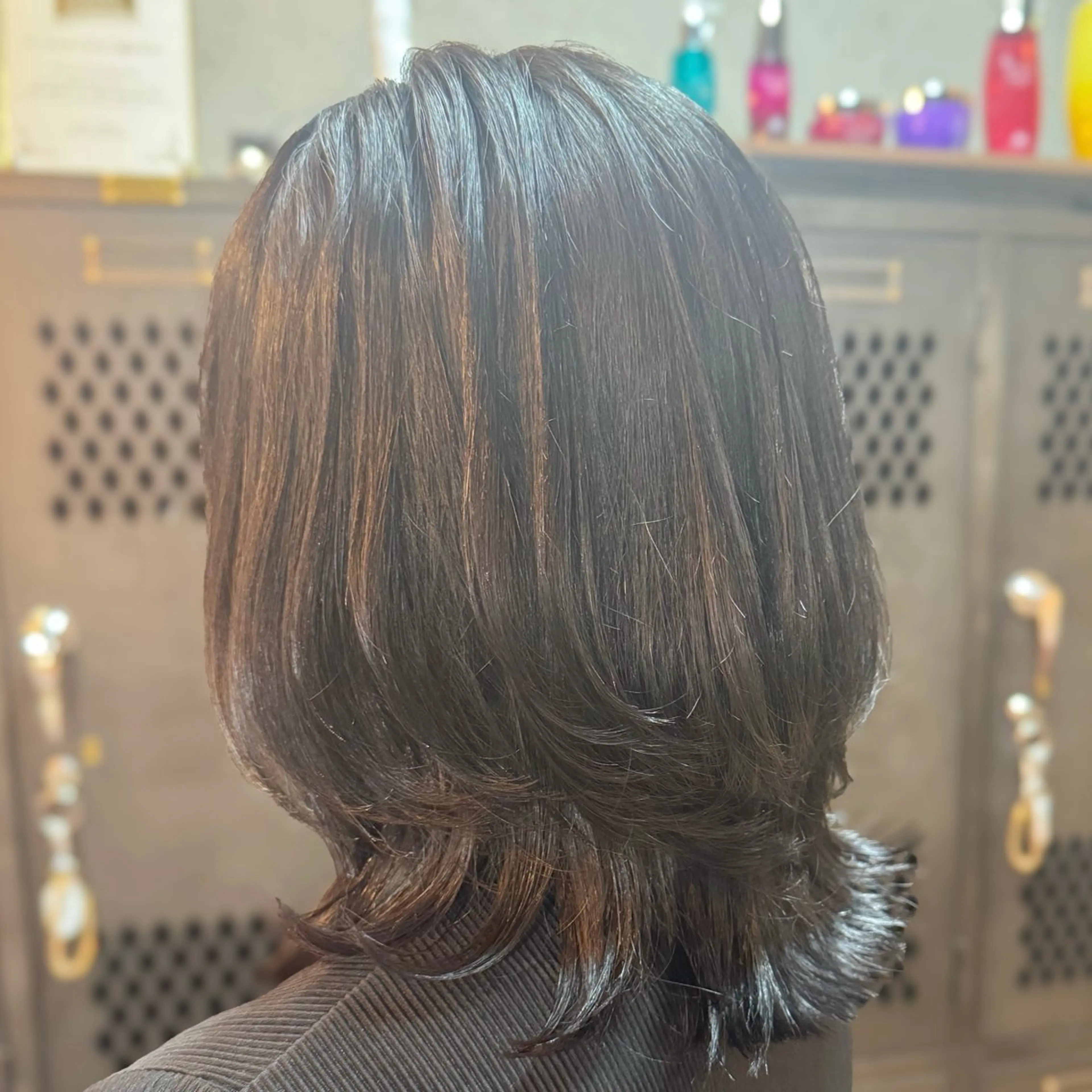 ミディアム レイヤーカット トリートメント ナチュラルショート ゆるふわ🌿高橋俊大のヘアスタイル