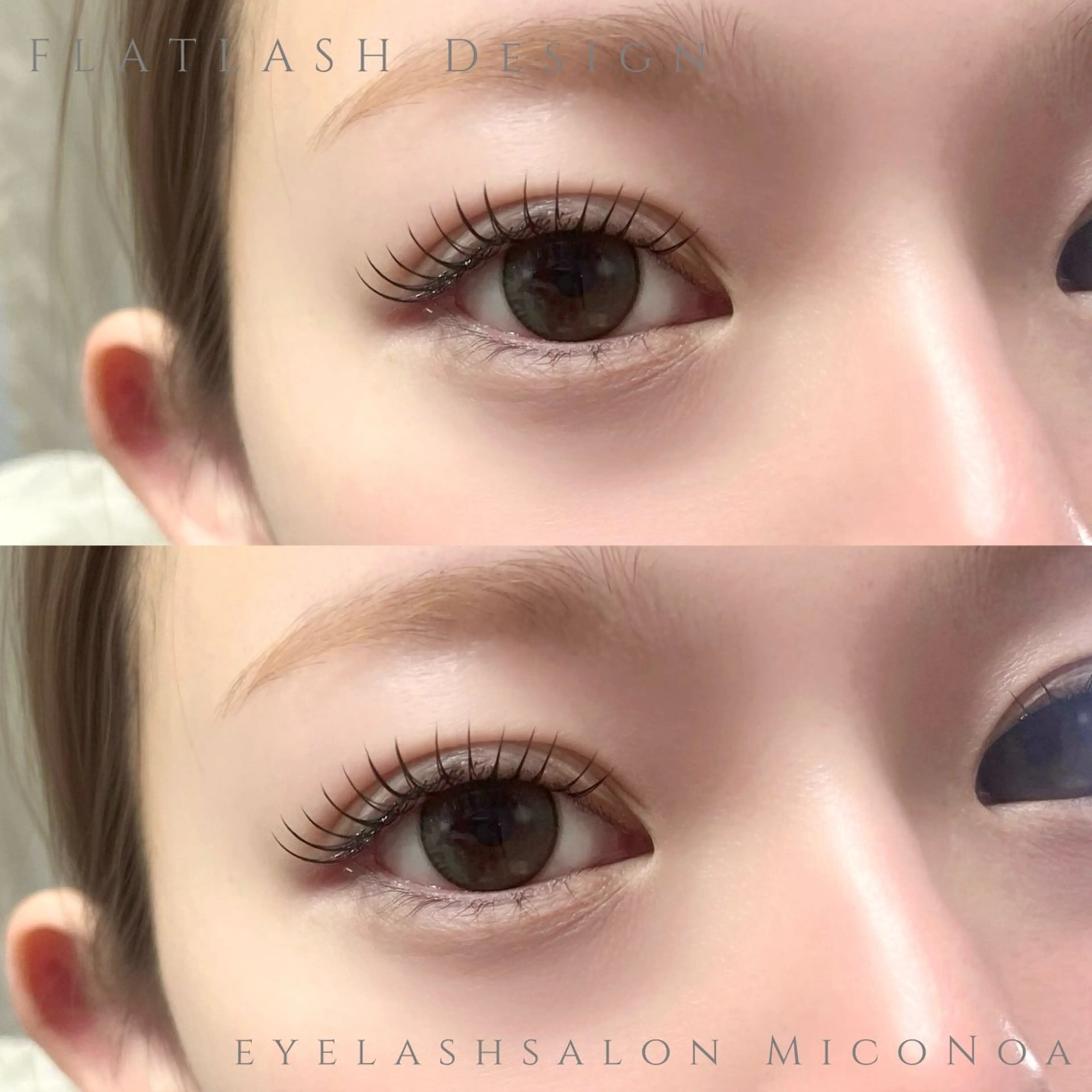 【ふわ軽＆持続】ご新規様オフ無料｜flat lash 140本｜ナチュ盛れの写真